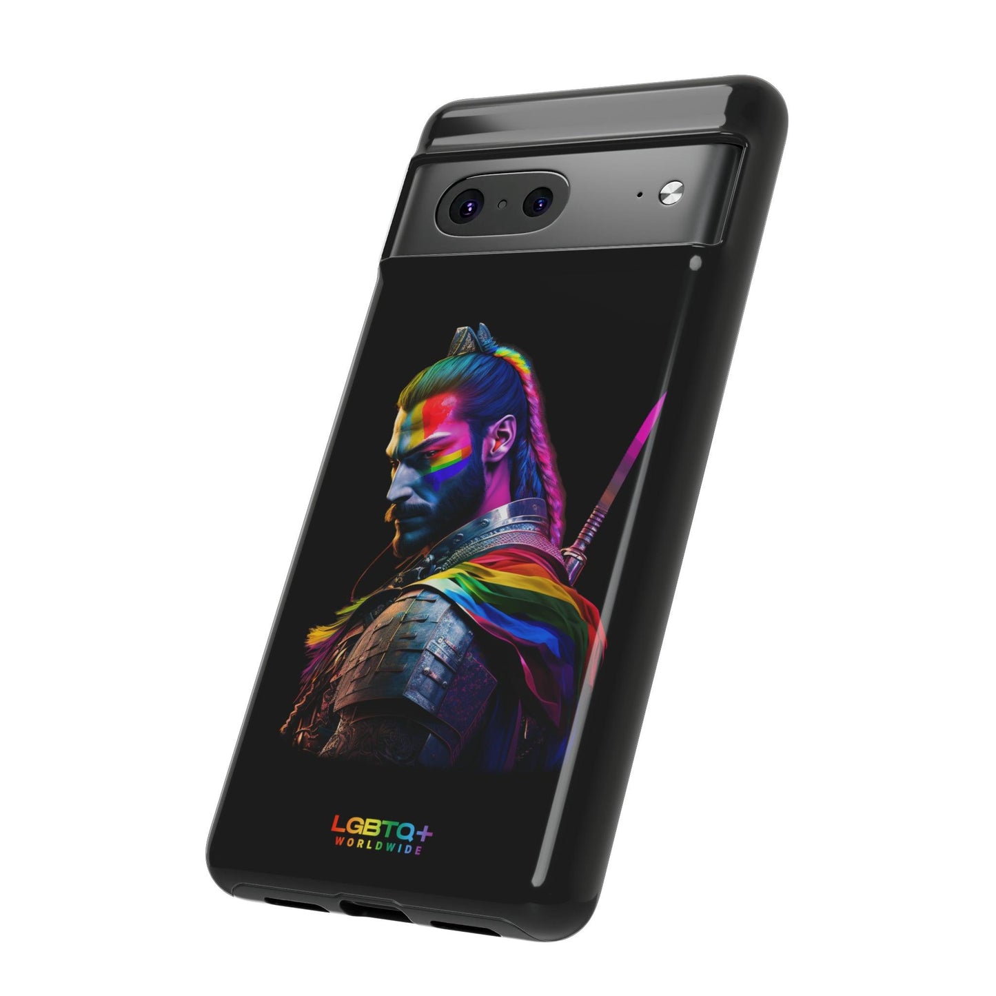 LGBTQWorldwide - ,,SAMURAI" Doppelgehäuse Handyhülle Accessories, Glossy, iPhone Cases, Matte, Phone accessory, Phone Cases, Samsung Cases, tough, Valentine's Day Picks lgbtq Bekleidung Accessoires unisex Zubehör