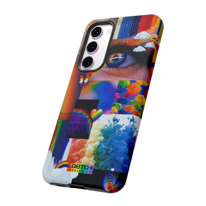 LGBTQWorldwide - ,,VISION" Doppelgehäuse Handyhülle Accessories, Glossy, iPhone Cases, Matte, Phone accessory, Phone Cases, Samsung Cases, Thermo, Valentine's Day Picks lgbtq Bekleidung Accessoires unisex Zubehör