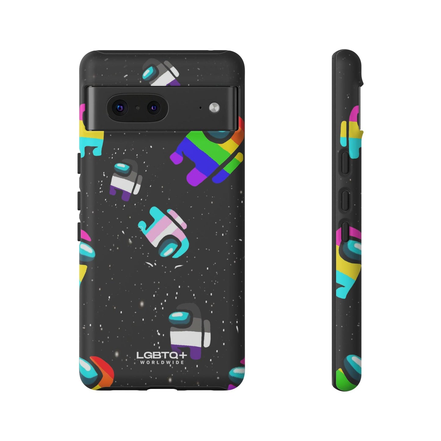 LGBTQWorldwide - ,,IMPOSTER" Doppelgehäuse Handyhülle Accessories, Glossy, iPhone Cases, Matte, Phone accessory, Phone Cases, Samsung Cases, Thermo, Valentine's Day Picks lgbtq Bekleidung Accessoires unisex Zubehör