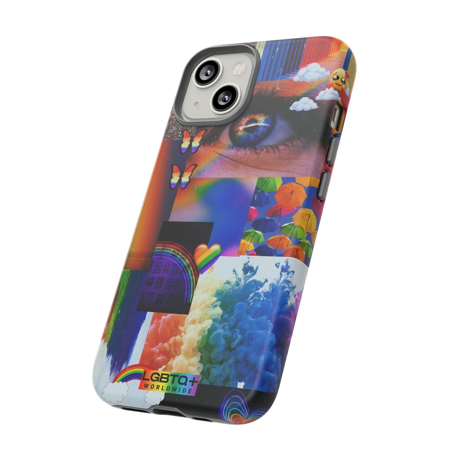 LGBTQWorldwide - ,,VISION" Doppelgehäuse Handyhülle Accessories, Glossy, iPhone Cases, Matte, Phone accessory, Phone Cases, Samsung Cases, Thermo, Valentine's Day Picks lgbtq Bekleidung Accessoires unisex Zubehör