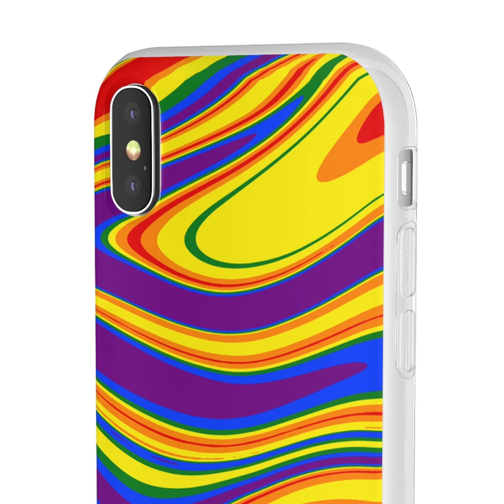 LGBTQWorldwide - ,,FARBEN" Flexible Handyhülle Accessories, Case, iPhone, iPhone Cases, Phone accessory, Phone Cases, Samsung Cases, silikon, Valentine's Day promotion lgbtq Bekleidung Accessoires unisex Zubehör