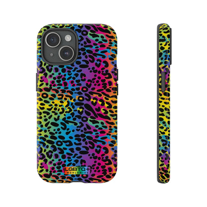 LGBTQWorldwide - ,,LEOPARD" Doppelgehäuse Handyhülle Accessories, Glossy, iPhone Cases, Matte, Phone accessory, Phone Cases, Samsung Cases, Thermo, Valentine's Day Picks lgbtq Bekleidung Accessoires unisex Zubehör