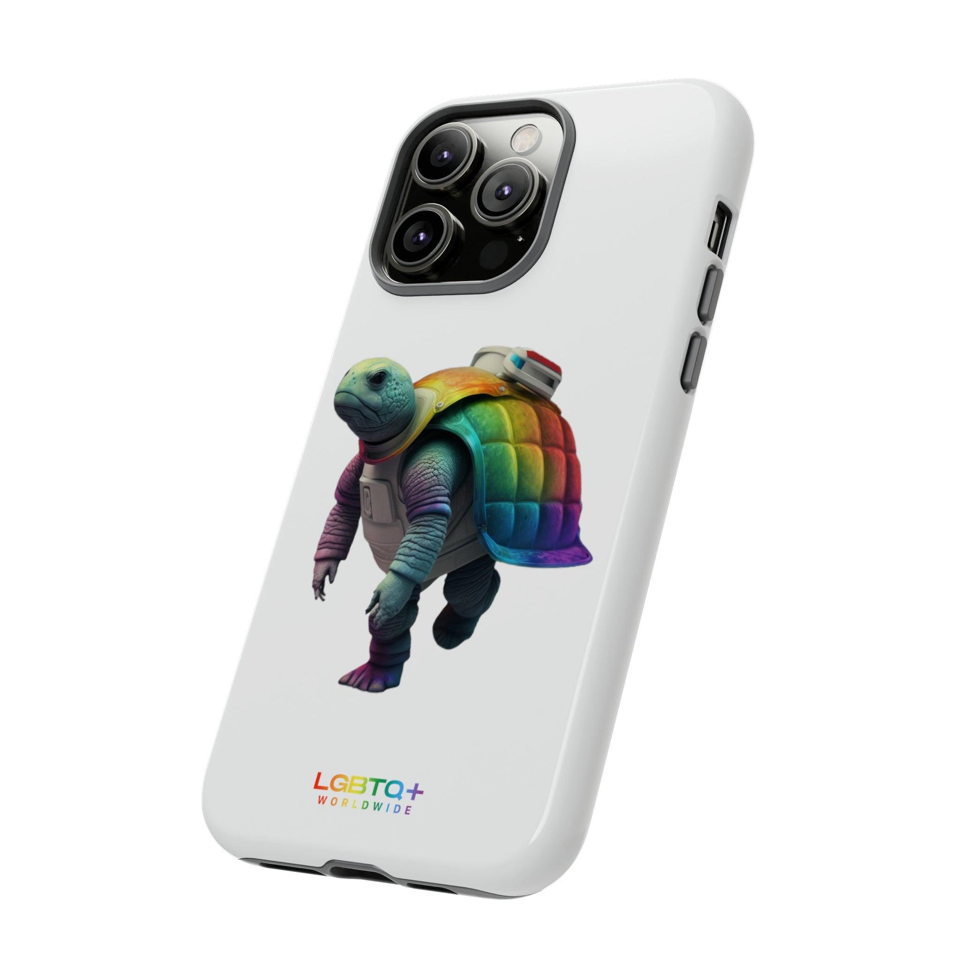 LGBTQWorldwide - ,,SCHILDKRÖTE" Doppelgehäuse Handyhülle Accessories, Glossy, iPhone Cases, Matte, Phone accessory, Phone Cases, Samsung Cases, tough, Valentine's Day Picks lgbtq Bekleidung Accessoires unisex Zubehör