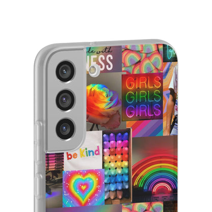 LGBTQWorldwide - ,,FREUNDLICHKEIT" Flexible Handyhülle Accessories, Case, iPhone, iPhone Cases, Phone accessory, Phone Cases, Samsung Cases, silikon, Valentine's Day promotion lgbtq Bekleidung Accessoires unisex Zubehör