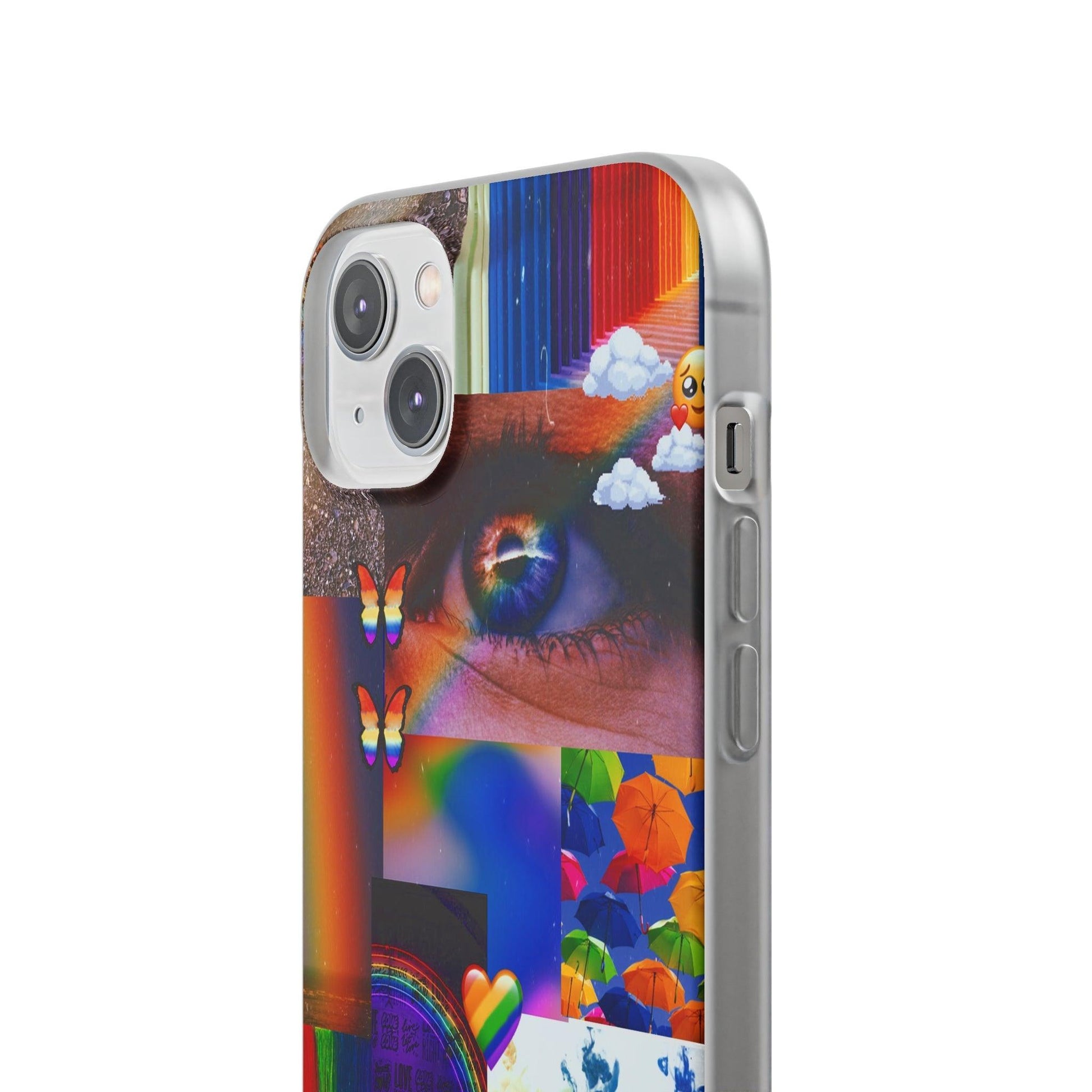 LGBTQWorldwide - ,,VISION" Flexible Handyhülle Accessories, Case, iPhone, iPhone Cases, Phone accessory, Phone Cases, Samsung Cases, silikon, Valentine's Day promotion lgbtq Bekleidung Accessoires unisex Zubehör