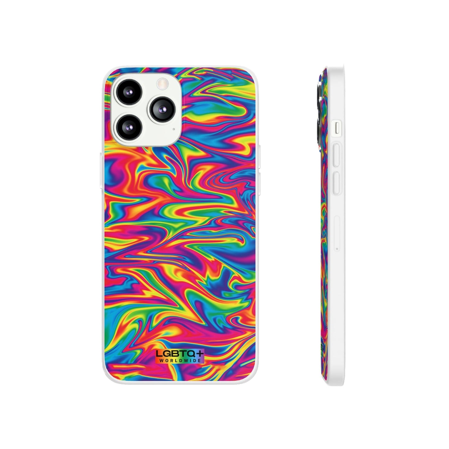 LGBTQWorldwide - ,,ABSTRACT" Flexible Handyhülle Accessories, Case, iPhone, iPhone Cases, Phone accessory, Phone Cases, Samsung Cases, silikon, Valentine's Day promotion lgbtq Bekleidung Accessoires unisex Zubehör