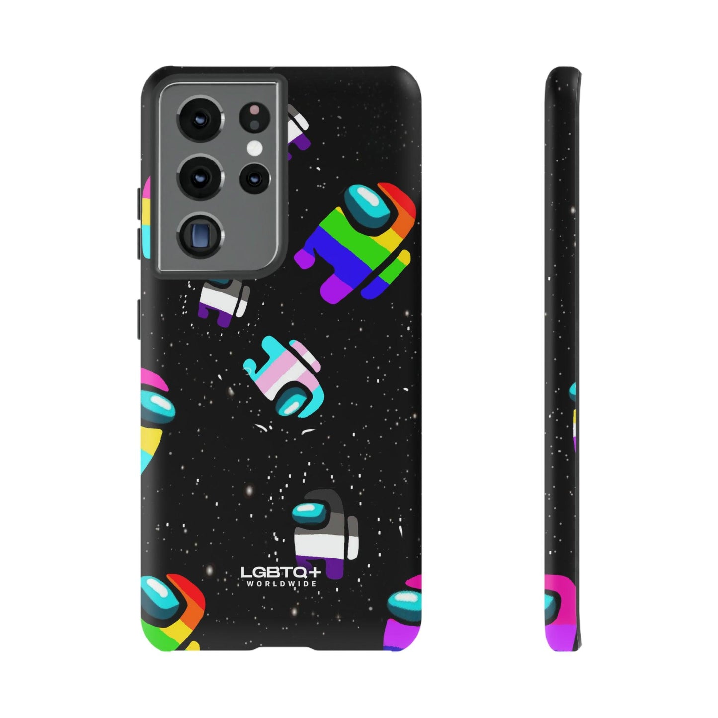 LGBTQWorldwide - ,,IMPOSTER" Doppelgehäuse Handyhülle Accessories, Glossy, iPhone Cases, Matte, Phone accessory, Phone Cases, Samsung Cases, Thermo, Valentine's Day Picks lgbtq Bekleidung Accessoires unisex Zubehör