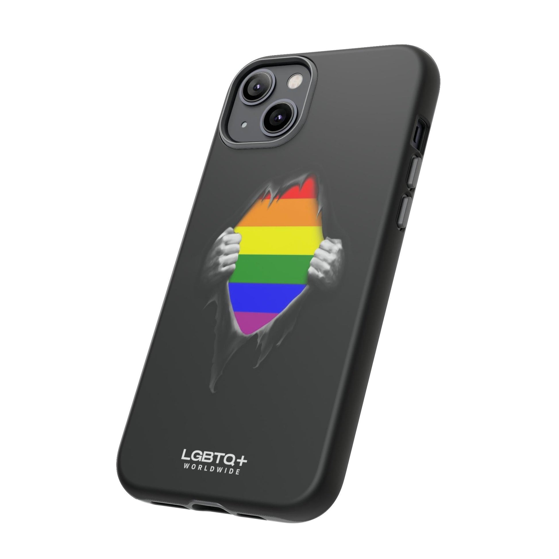 LGBTQWorldwide - ,,SCHWARZES LOCH" Doppelgehäuse Handyhülle Accessories, Glossy, iPhone Cases, Matte, Phone accessory, Phone Cases, Samsung Cases, Thermo, Valentine's Day Picks lgbtq Bekleidung Accessoires unisex Zubehör