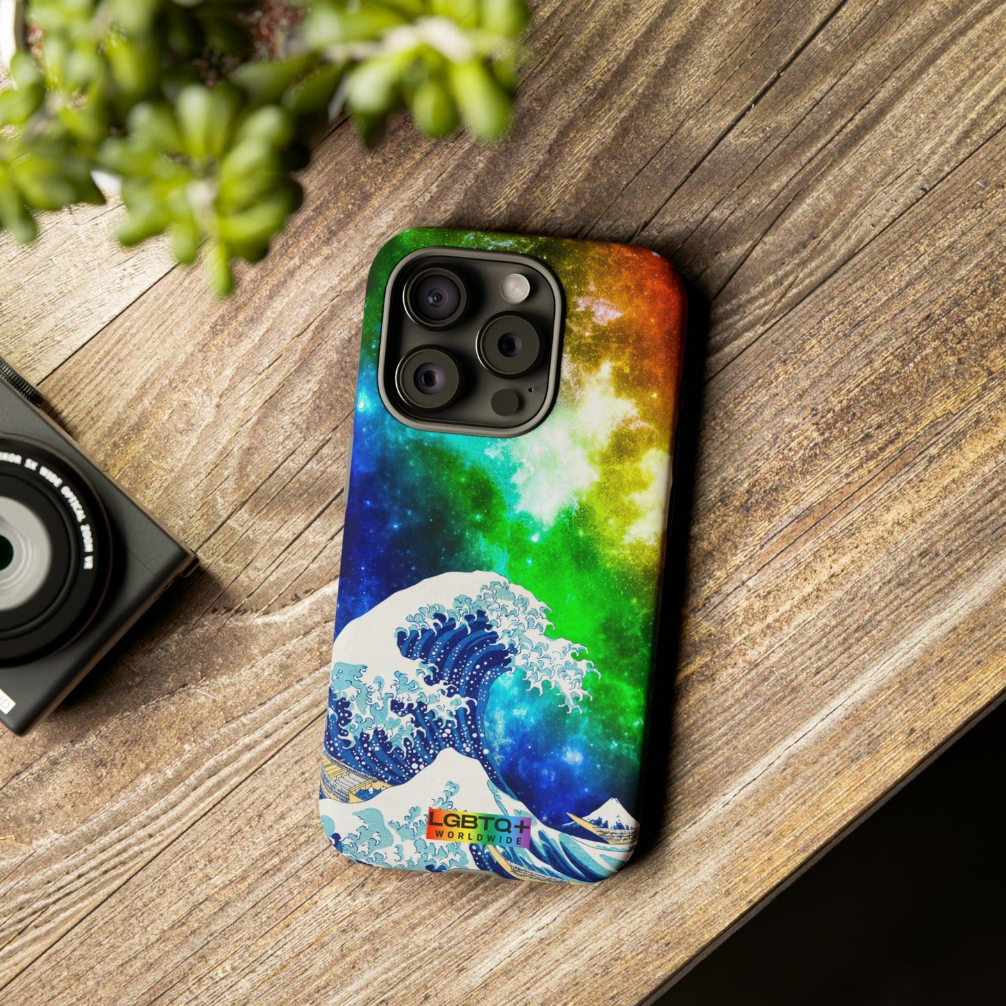 LGBTQWorldwide - ,,WELLE" Doppelgehäuse Handyhülle Accessories, Glossy, iPhone Cases, Matte, Phone accessory, Phone Cases, Samsung Cases, Thermo, Valentine's Day Picks lgbtq Bekleidung Accessoires unisex Zubehör