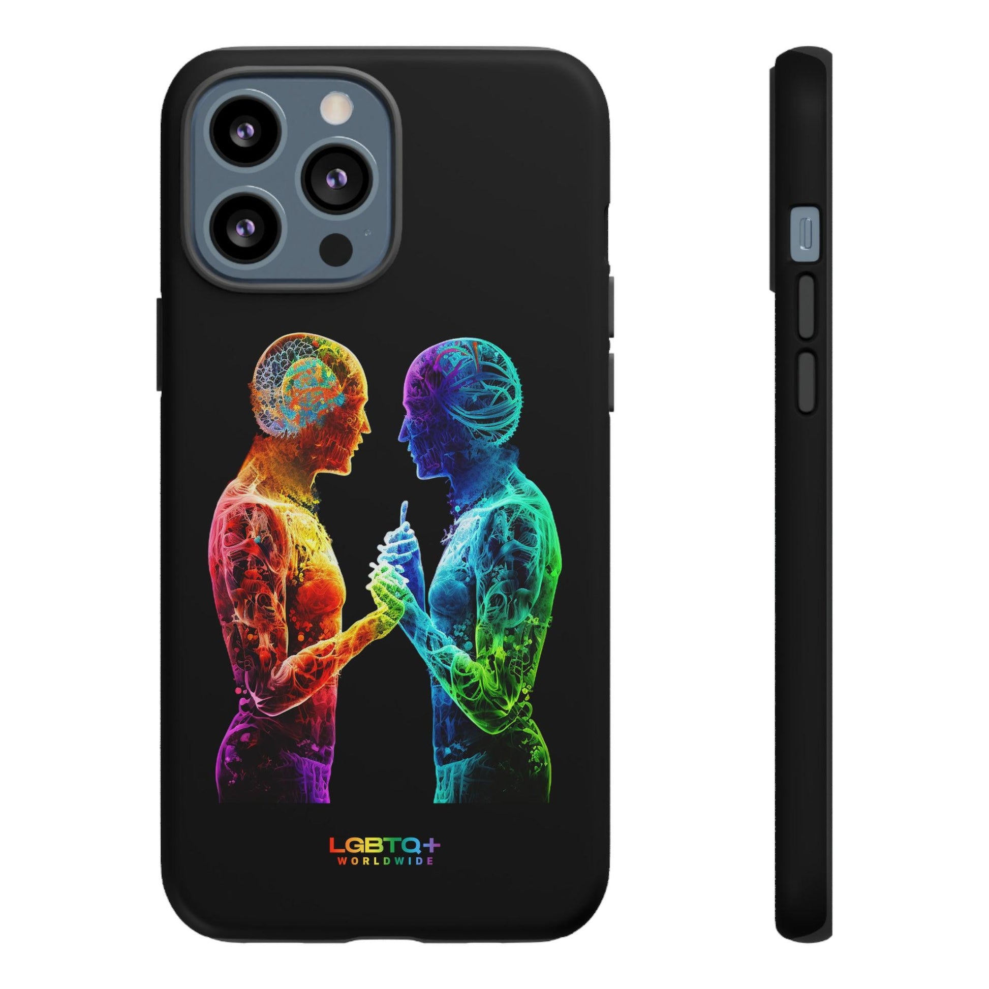 LGBTQWorldwide - ,,ZUSAMMEN" Doppelgehäuse Handyhülle Accessories, Glossy, iPhone Cases, Matte, Phone accessory, Phone Cases, Samsung Cases, tough, Valentine's Day Picks lgbtq Bekleidung Accessoires unisex Zubehör