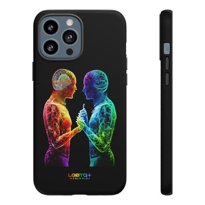 LGBTQWorldwide - ,,ZUSAMMEN" Doppelgehäuse Handyhülle Accessories, Glossy, iPhone Cases, Matte, Phone accessory, Phone Cases, Samsung Cases, tough, Valentine's Day Picks lgbtq Bekleidung Accessoires unisex Zubehör