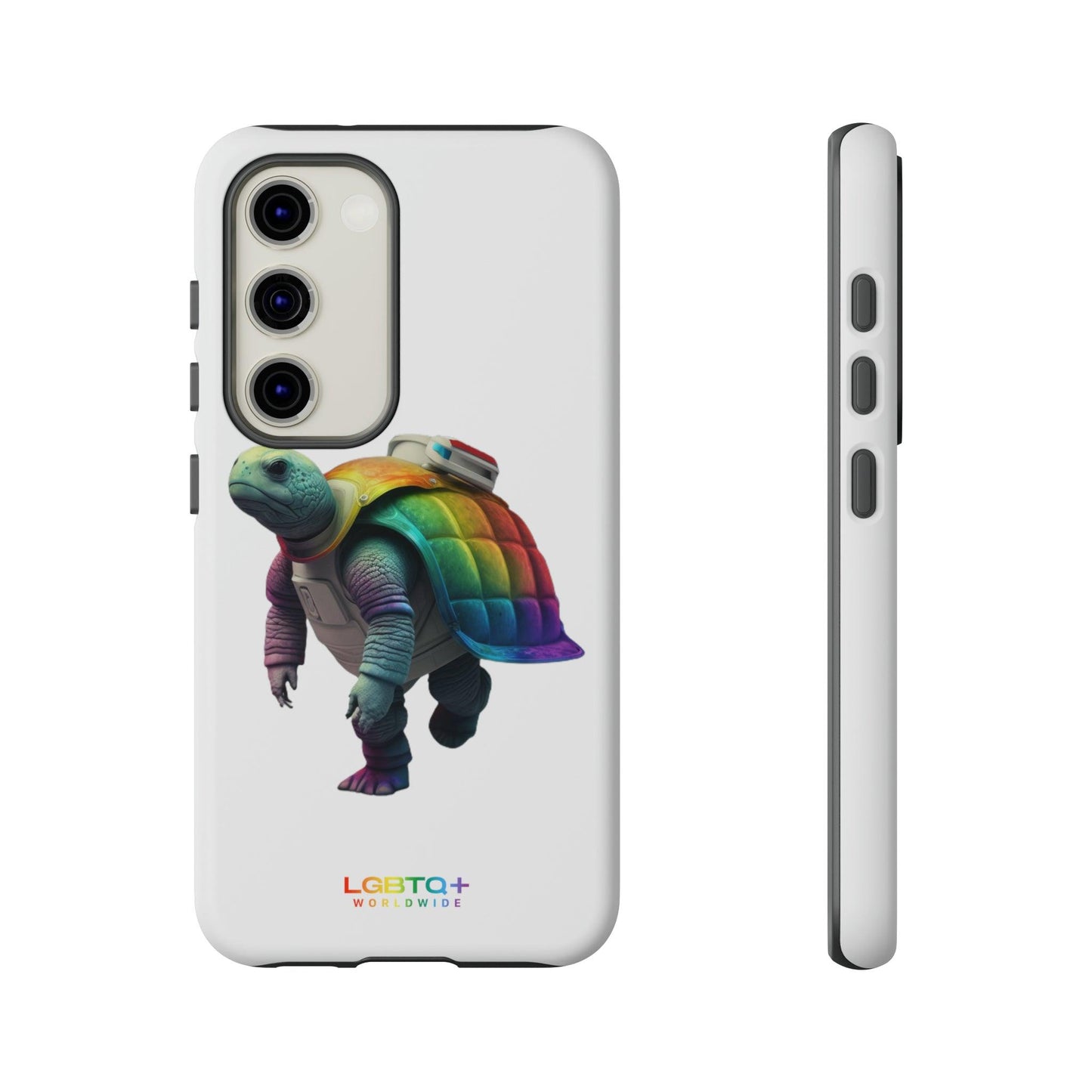 LGBTQWorldwide - ,,SCHILDKRÖTE" Doppelgehäuse Handyhülle Accessories, Glossy, iPhone Cases, Matte, Phone accessory, Phone Cases, Samsung Cases, tough, Valentine's Day Picks lgbtq Bekleidung Accessoires unisex Zubehör