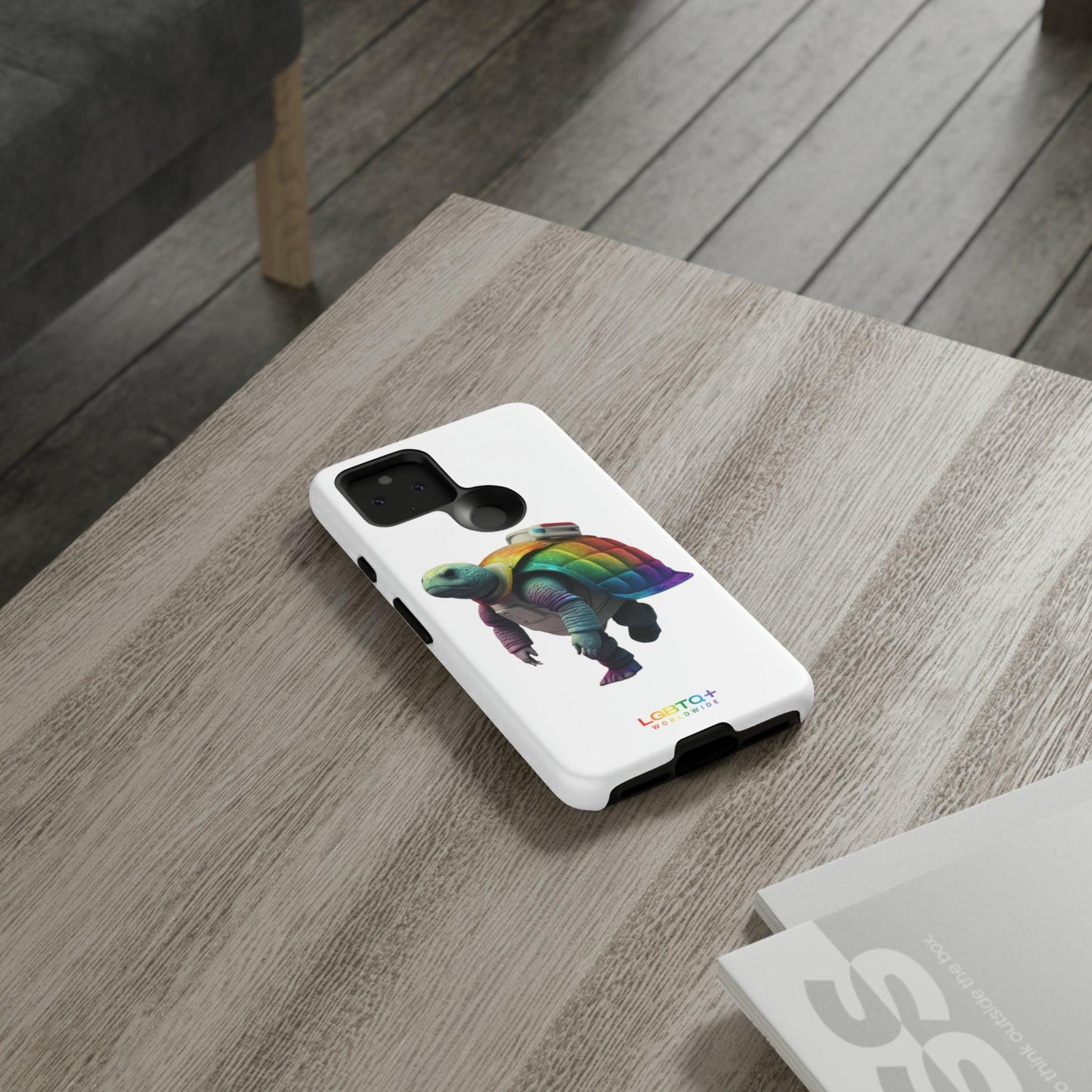 LGBTQWorldwide - ,,SCHILDKRÖTE" Doppelgehäuse Handyhülle Accessories, Glossy, iPhone Cases, Matte, Phone accessory, Phone Cases, Samsung Cases, tough, Valentine's Day Picks lgbtq Bekleidung Accessoires unisex Zubehör