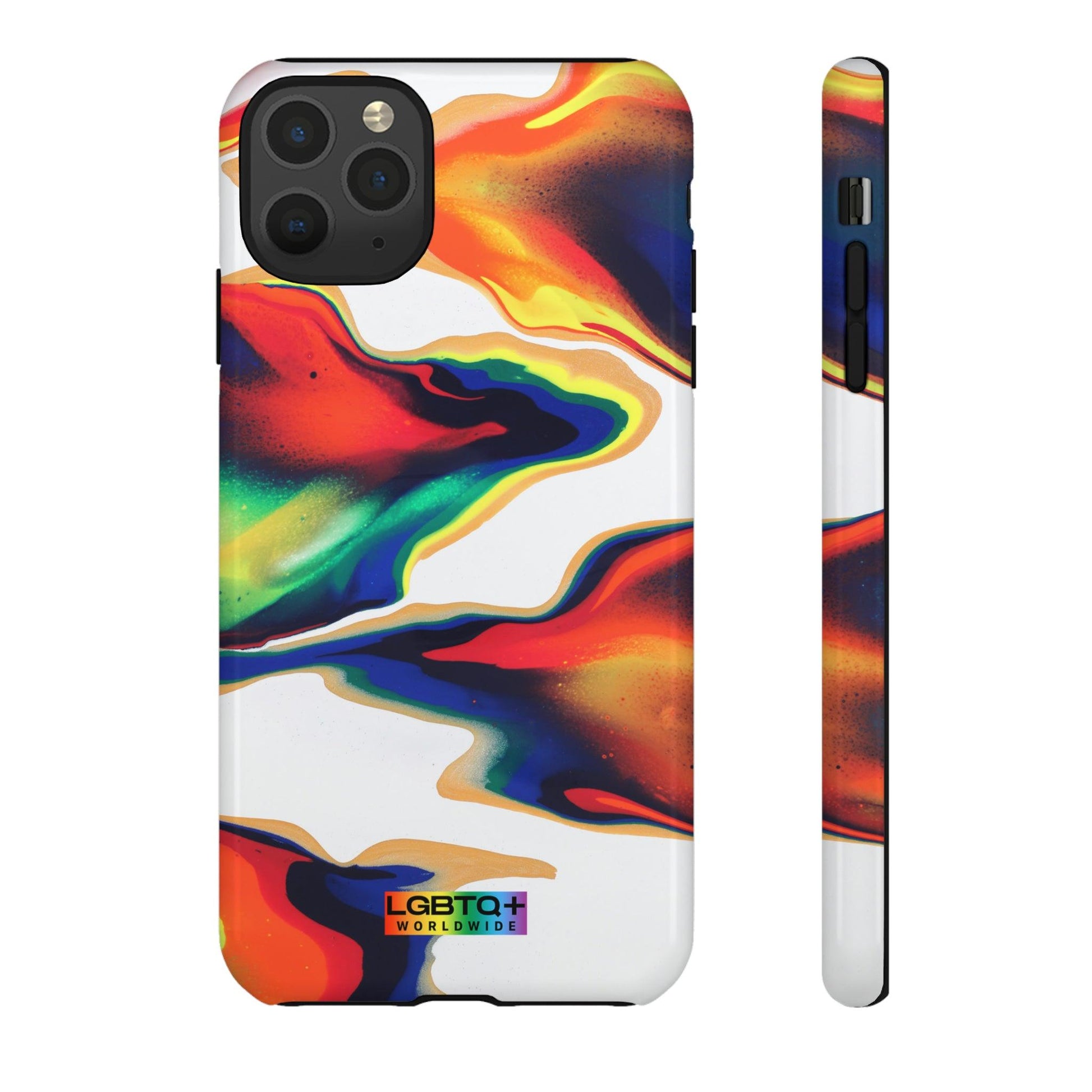 LGBTQWorldwide - ,,EINZIGARTIG" Doppelgehäuse Handyhülle Accessories, Glossy, iPhone Cases, Matte, Phone accessory, Phone Cases, Samsung Cases, Thermo, Valentine's Day Picks lgbtq Bekleidung Accessoires unisex Zubehör