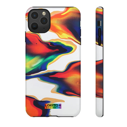 LGBTQWorldwide - ,,EINZIGARTIG" Doppelgehäuse Handyhülle Accessories, Glossy, iPhone Cases, Matte, Phone accessory, Phone Cases, Samsung Cases, Thermo, Valentine's Day Picks lgbtq Bekleidung Accessoires unisex Zubehör