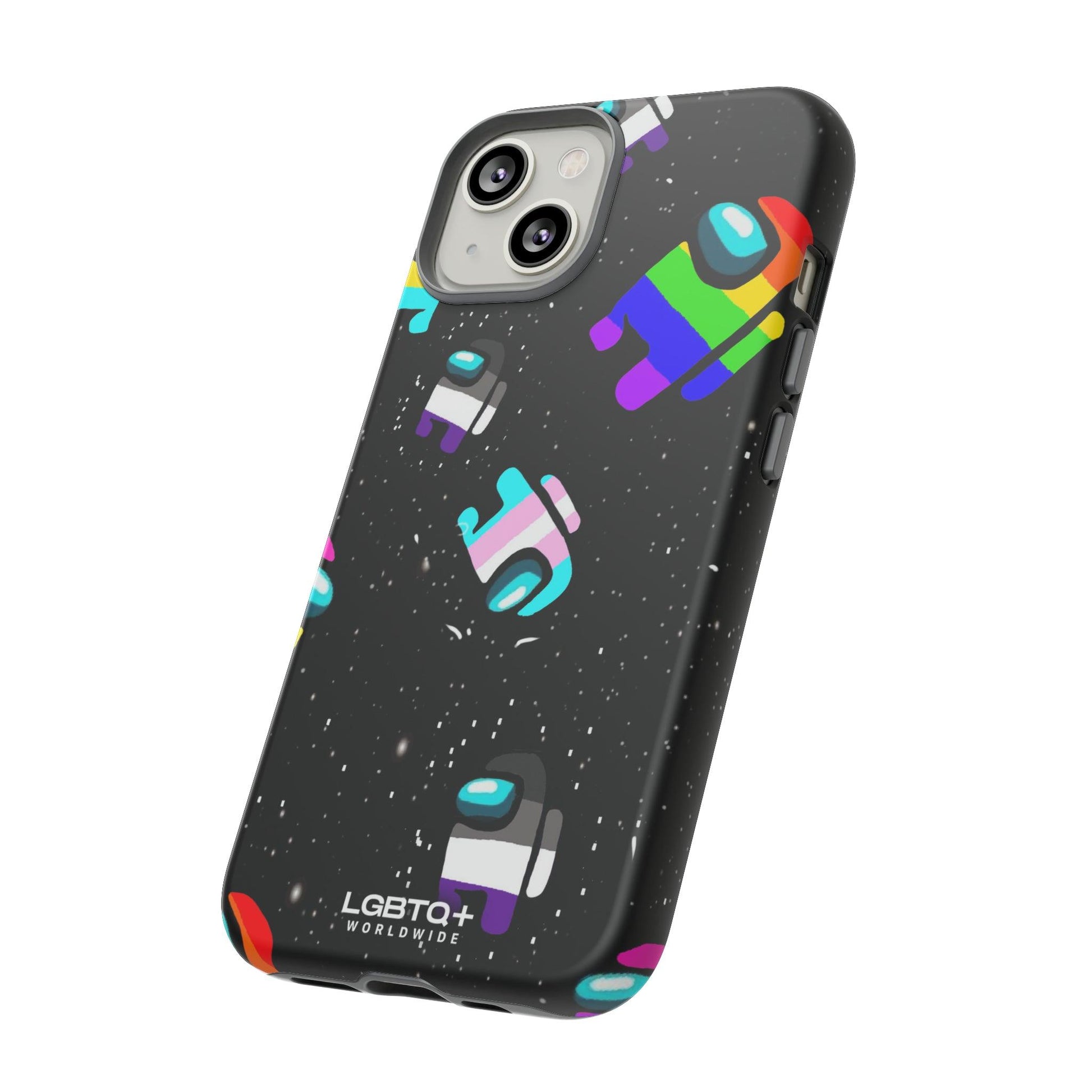 LGBTQWorldwide - ,,IMPOSTER" Doppelgehäuse Handyhülle Accessories, Glossy, iPhone Cases, Matte, Phone accessory, Phone Cases, Samsung Cases, Thermo, Valentine's Day Picks lgbtq Bekleidung Accessoires unisex Zubehör