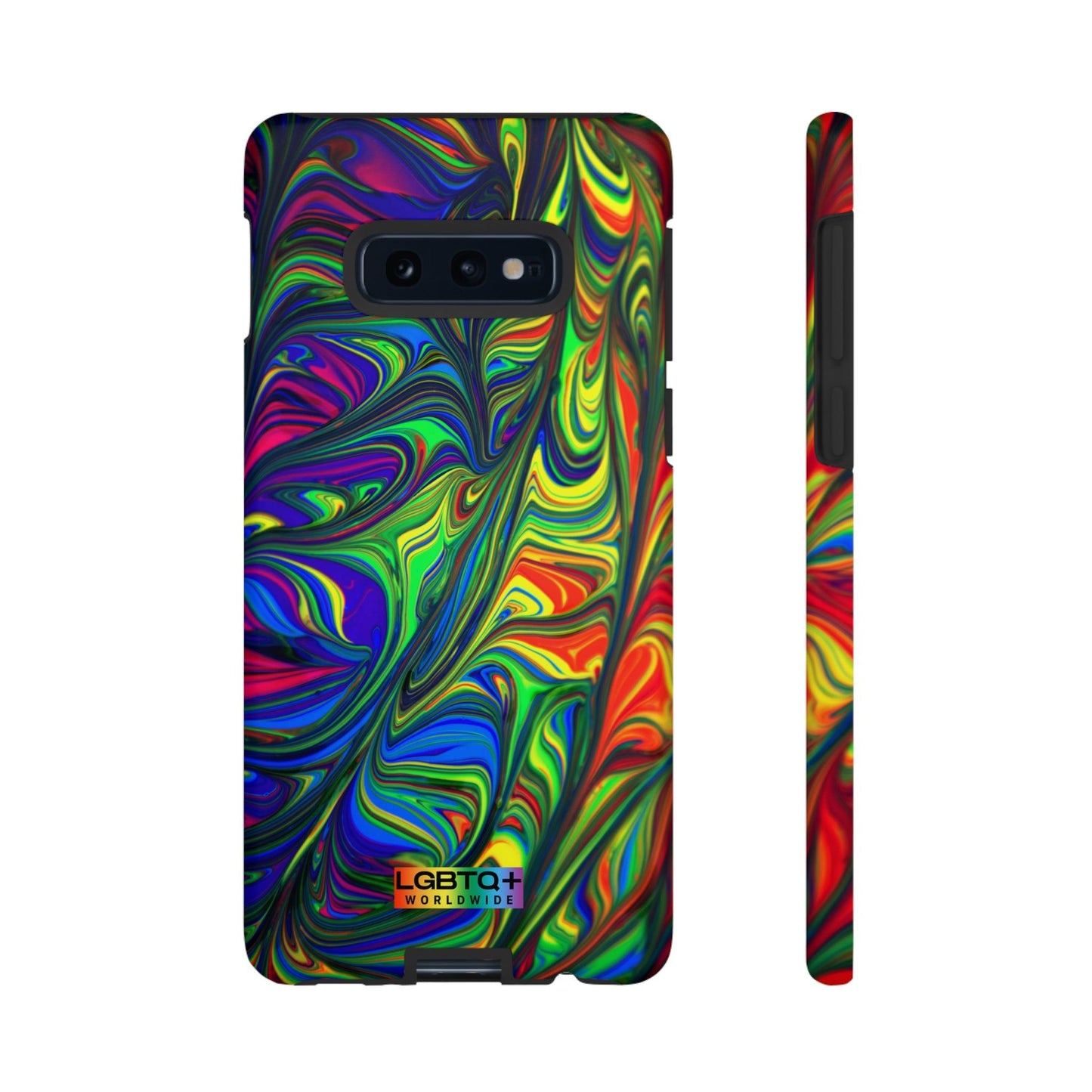 LGBTQWorldwide - ,,ILLUSION" Doppelgehäuse Handyhülle Accessories, Glossy, iPhone Cases, Matte, Phone accessory, Phone Cases, Samsung Cases, Thermo, Valentine's Day Picks lgbtq Bekleidung Accessoires unisex Zubehör