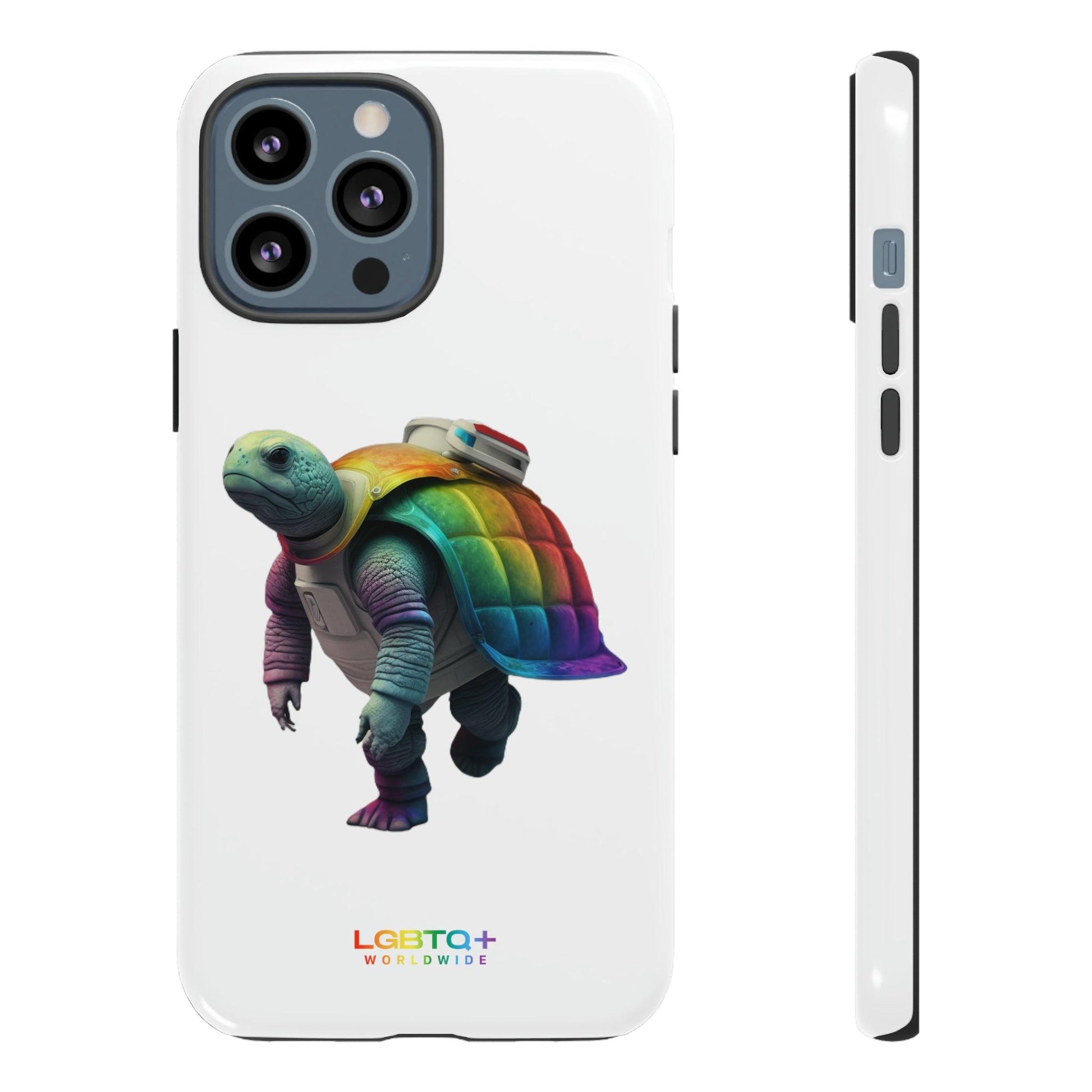 LGBTQWorldwide - ,,SCHILDKRÖTE" Doppelgehäuse Handyhülle Accessories, Glossy, iPhone Cases, Matte, Phone accessory, Phone Cases, Samsung Cases, tough, Valentine's Day Picks lgbtq Bekleidung Accessoires unisex Zubehör