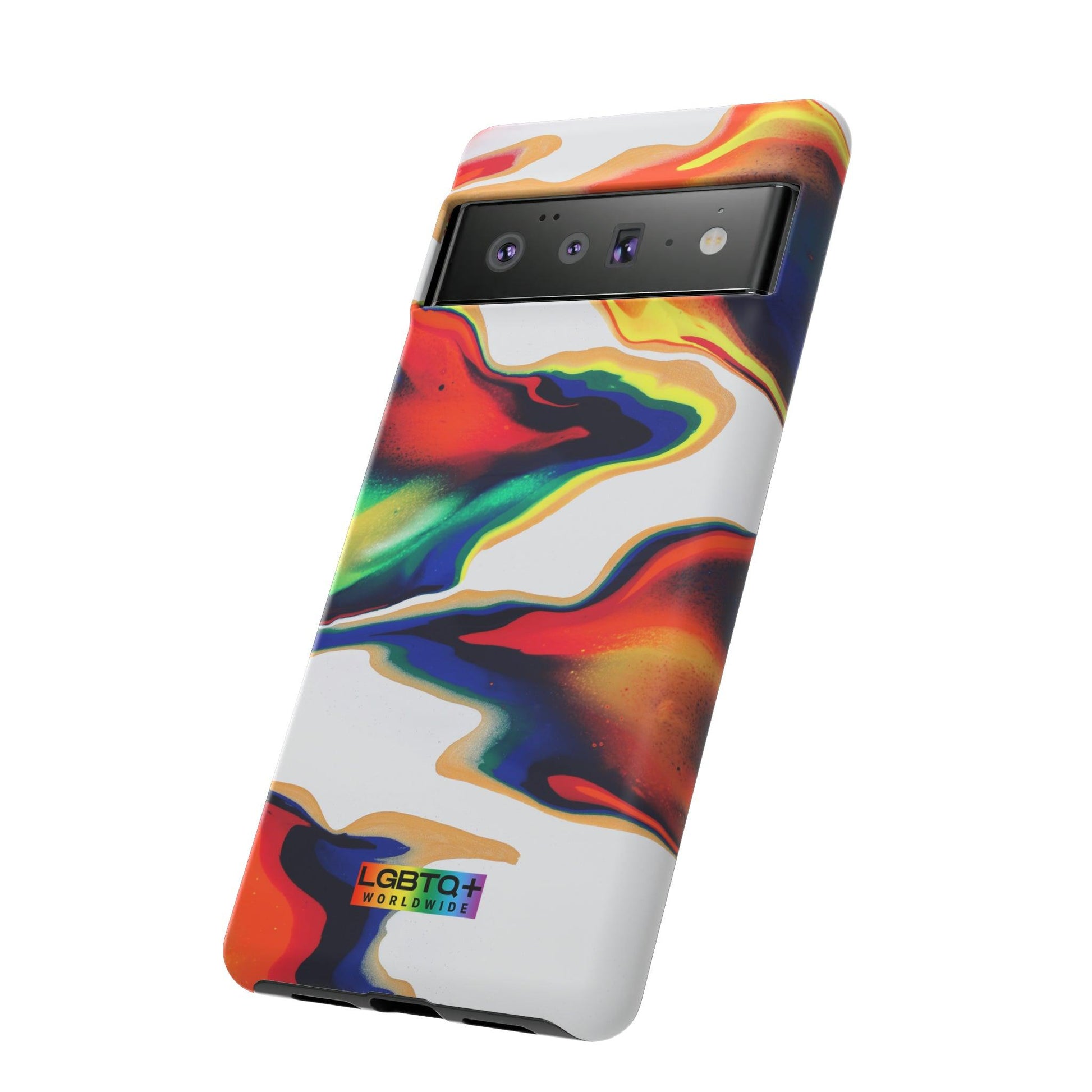 LGBTQWorldwide - ,,EINZIGARTIG" Doppelgehäuse Handyhülle Accessories, Glossy, iPhone Cases, Matte, Phone accessory, Phone Cases, Samsung Cases, Thermo, Valentine's Day Picks lgbtq Bekleidung Accessoires unisex Zubehör