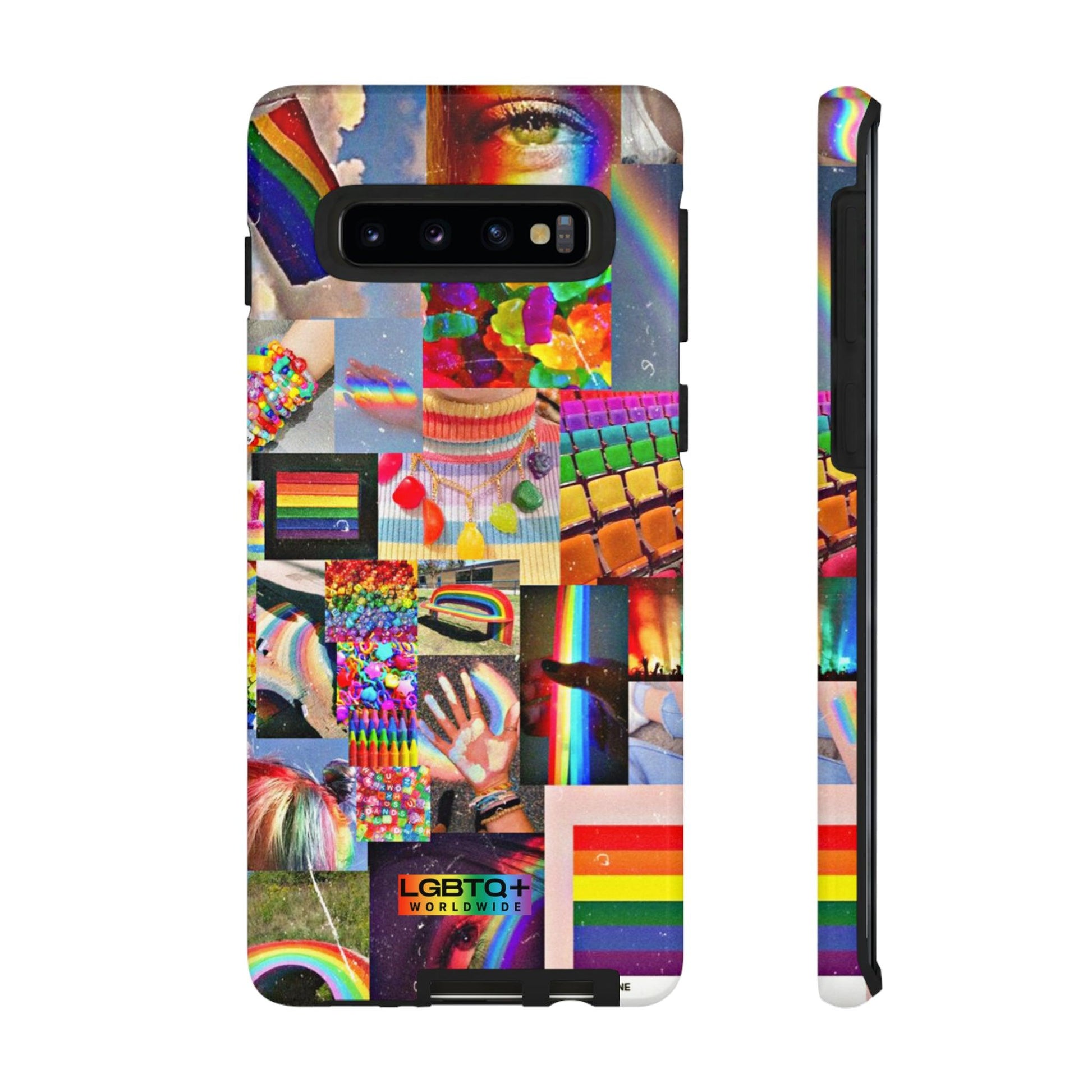 LGBTQWorldwide - ,,FARBEN" Doppelgehäuse Handyhülle Accessories, Glossy, iPhone Cases, Matte, Phone accessory, Phone Cases, Samsung Cases, Thermo, Valentine's Day Picks lgbtq Bekleidung Accessoires unisex Zubehör