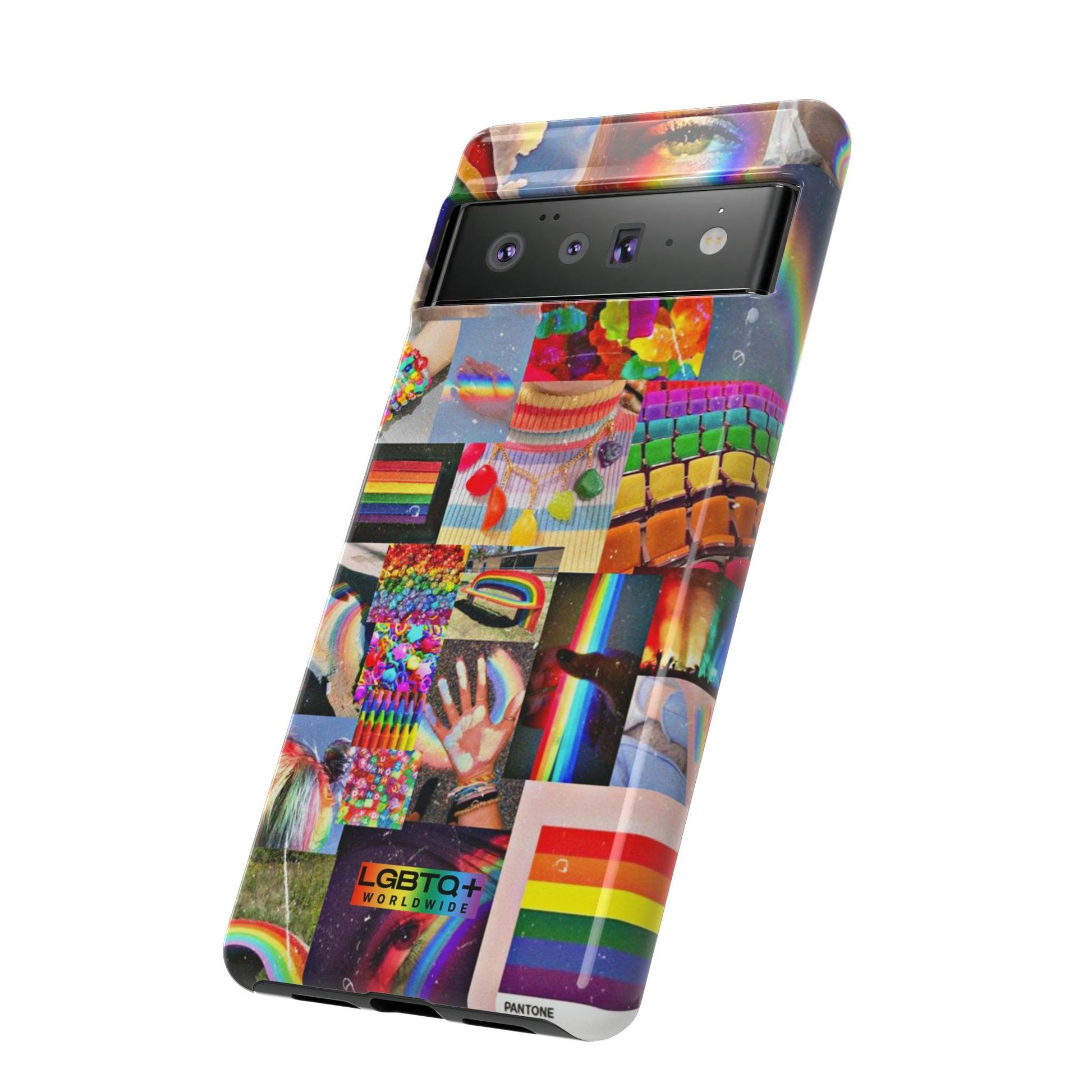 LGBTQWorldwide - ,,FARBEN" Doppelgehäuse Handyhülle Accessories, Glossy, iPhone Cases, Matte, Phone accessory, Phone Cases, Samsung Cases, Thermo, Valentine's Day Picks lgbtq Bekleidung Accessoires unisex Zubehör