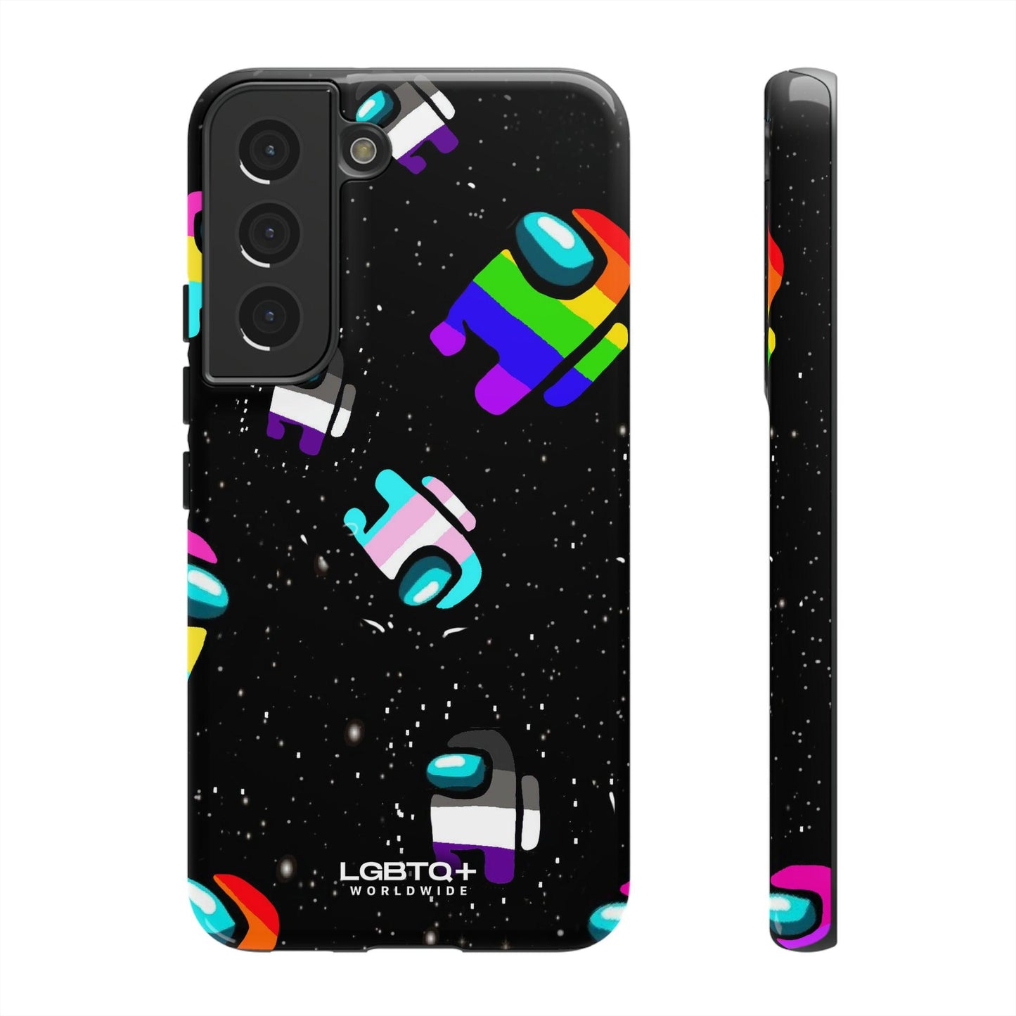 LGBTQWorldwide - ,,IMPOSTER" Doppelgehäuse Handyhülle Accessories, Glossy, iPhone Cases, Matte, Phone accessory, Phone Cases, Samsung Cases, Thermo, Valentine's Day Picks lgbtq Bekleidung Accessoires unisex Zubehör