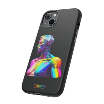 LGBTQWorldwide - ,,ZUKÜNFTIGER ROBOTER" Doppelgehäuse Handyhülle Accessories, Glossy, iPhone Cases, Matte, Phone accessory, Phone Cases, Samsung Cases, tough, Valentine's Day Picks lgbtq Bekleidung Accessoires unisex Zubehör