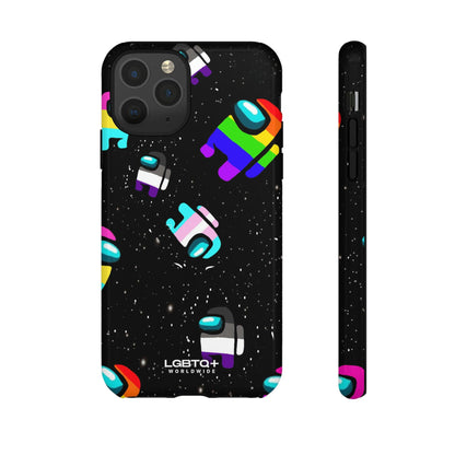 LGBTQWorldwide - ,,IMPOSTER" Doppelgehäuse Handyhülle Accessories, Glossy, iPhone Cases, Matte, Phone accessory, Phone Cases, Samsung Cases, Thermo, Valentine's Day Picks lgbtq Bekleidung Accessoires unisex Zubehör