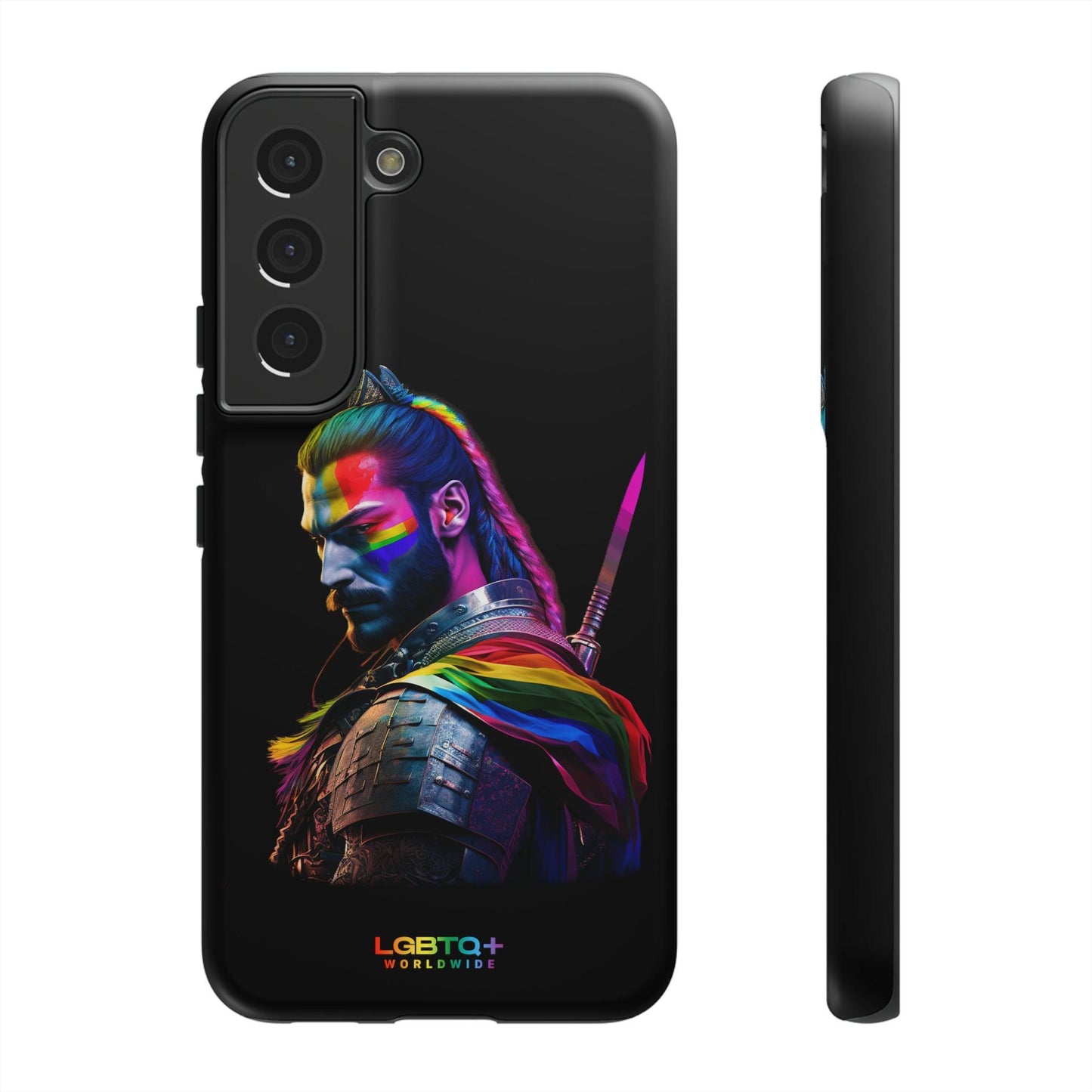 LGBTQWorldwide - ,,SAMURAI" Doppelgehäuse Handyhülle Accessories, Glossy, iPhone Cases, Matte, Phone accessory, Phone Cases, Samsung Cases, tough, Valentine's Day Picks lgbtq Bekleidung Accessoires unisex Zubehör