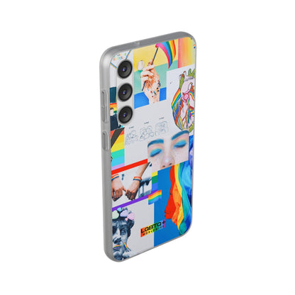 LGBTQWorldwide - ,,SEI FREI" Flexible Handyhülle Accessories, Case, iPhone, iPhone Cases, Phone accessory, Phone Cases, Samsung Cases, silikon, Valentine's Day promotion lgbtq Bekleidung Accessoires unisex Zubehör