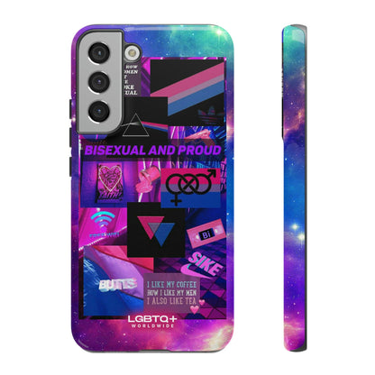 LGBTQWorldwide - ,,BISEXUAL" Doppelgehäuse Handyhülle Accessories, Glossy, iPhone Cases, Matte, Phone accessory, Phone Cases, Samsung Cases, Thermo, Valentine's Day Picks lgbtq Bekleidung Accessoires unisex Zubehör