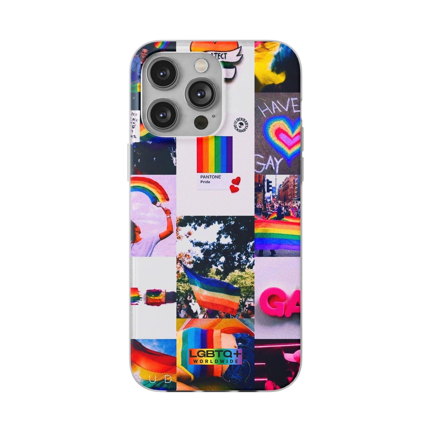 LGBTQWorldwide - ,,REGENBOGEN" Flexible Handyhülle Accessories, Case, iPhone, iPhone Cases, Phone accessory, Phone Cases, Samsung Cases, silikon, Valentine's Day promotion lgbtq Bekleidung Accessoires unisex Zubehör