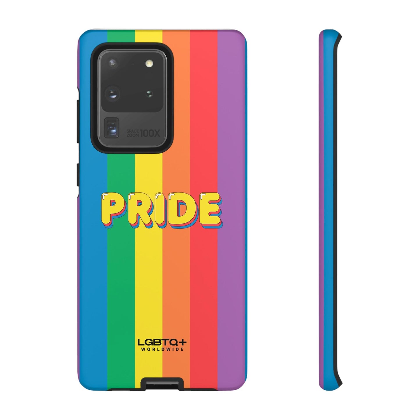 LGBTQWorldwide - ,,PRIDE" Doppelgehäuse Handyhülle Accessories, Glossy, iPhone Cases, Matte, Phone accessory, Phone Cases, Samsung Cases, Thermo, Valentine's Day Picks lgbtq Bekleidung Accessoires unisex Zubehör