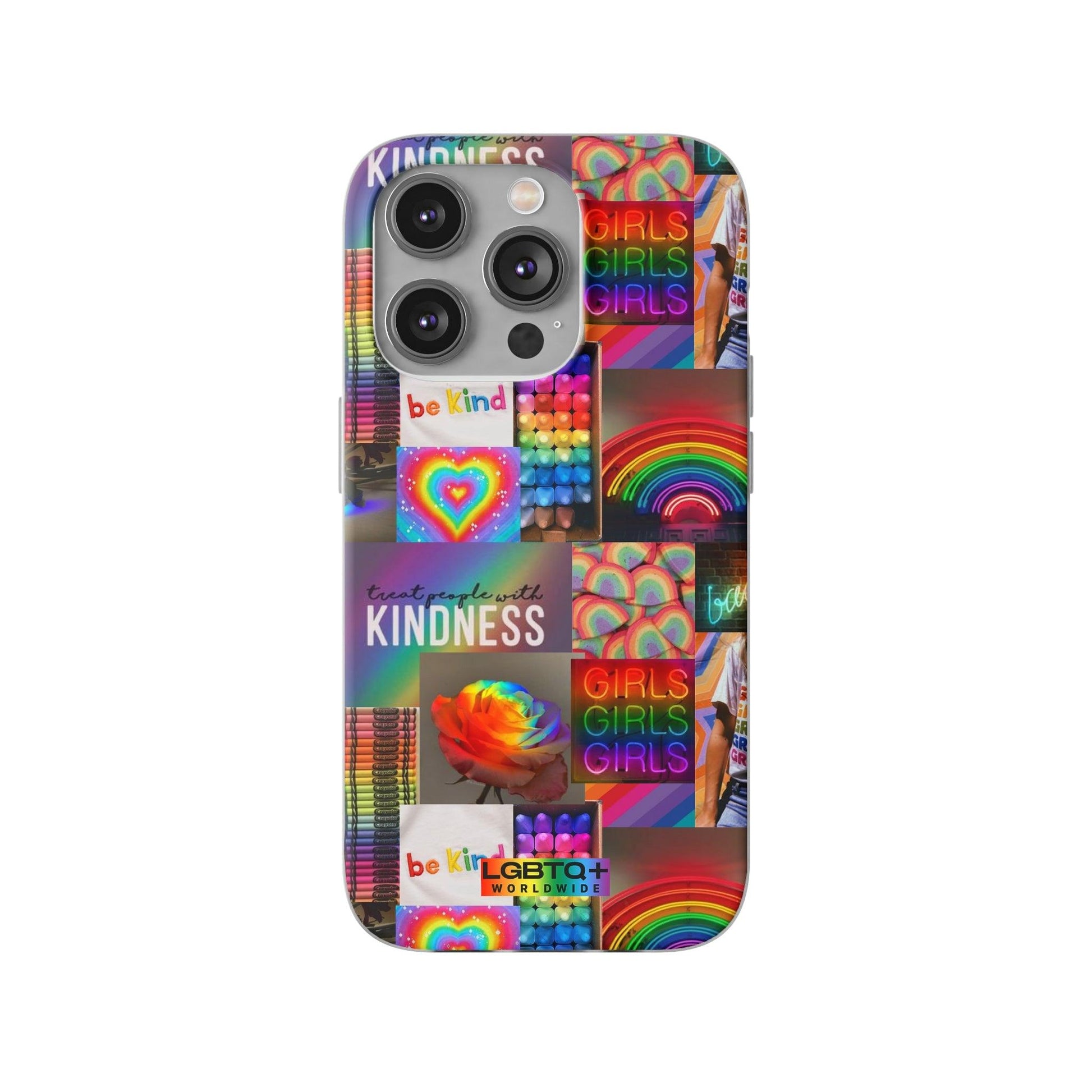 LGBTQWorldwide - ,,FREUNDLICHKEIT" Flexible Handyhülle Accessories, Case, iPhone, iPhone Cases, Phone accessory, Phone Cases, Samsung Cases, silikon, Valentine's Day promotion lgbtq Bekleidung Accessoires unisex Zubehör