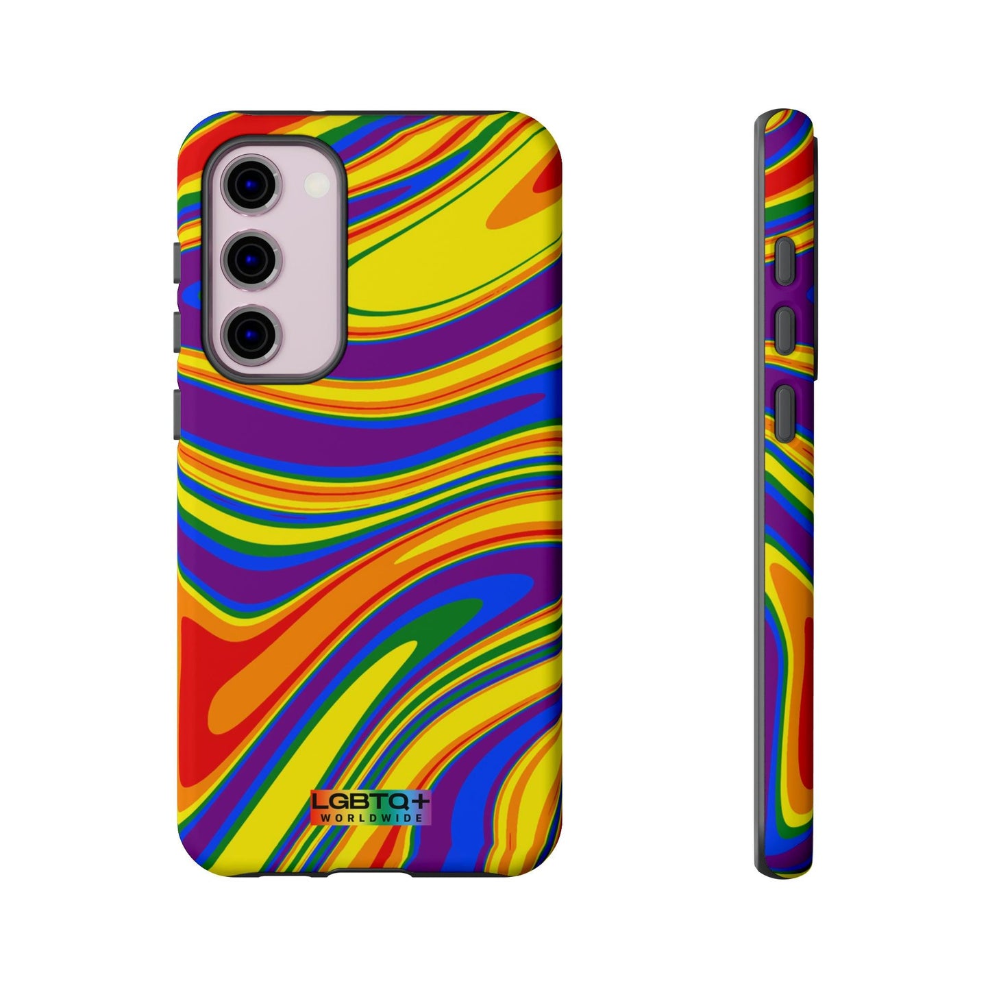 LGBTQWorldwide - ,,KUNST" Doppelgehäuse Handyhülle Accessories, Glossy, iPhone Cases, Matte, Phone accessory, Phone Cases, Samsung Cases, Thermo, Valentine's Day Picks lgbtq Bekleidung Accessoires unisex Zubehör