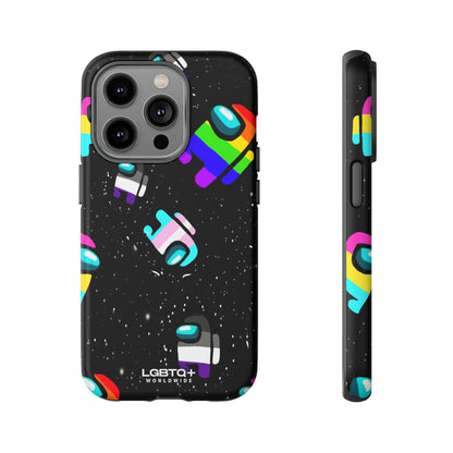 LGBTQWorldwide - ,,IMPOSTER" Doppelgehäuse Handyhülle Accessories, Glossy, iPhone Cases, Matte, Phone accessory, Phone Cases, Samsung Cases, Thermo, Valentine's Day Picks lgbtq Bekleidung Accessoires unisex Zubehör