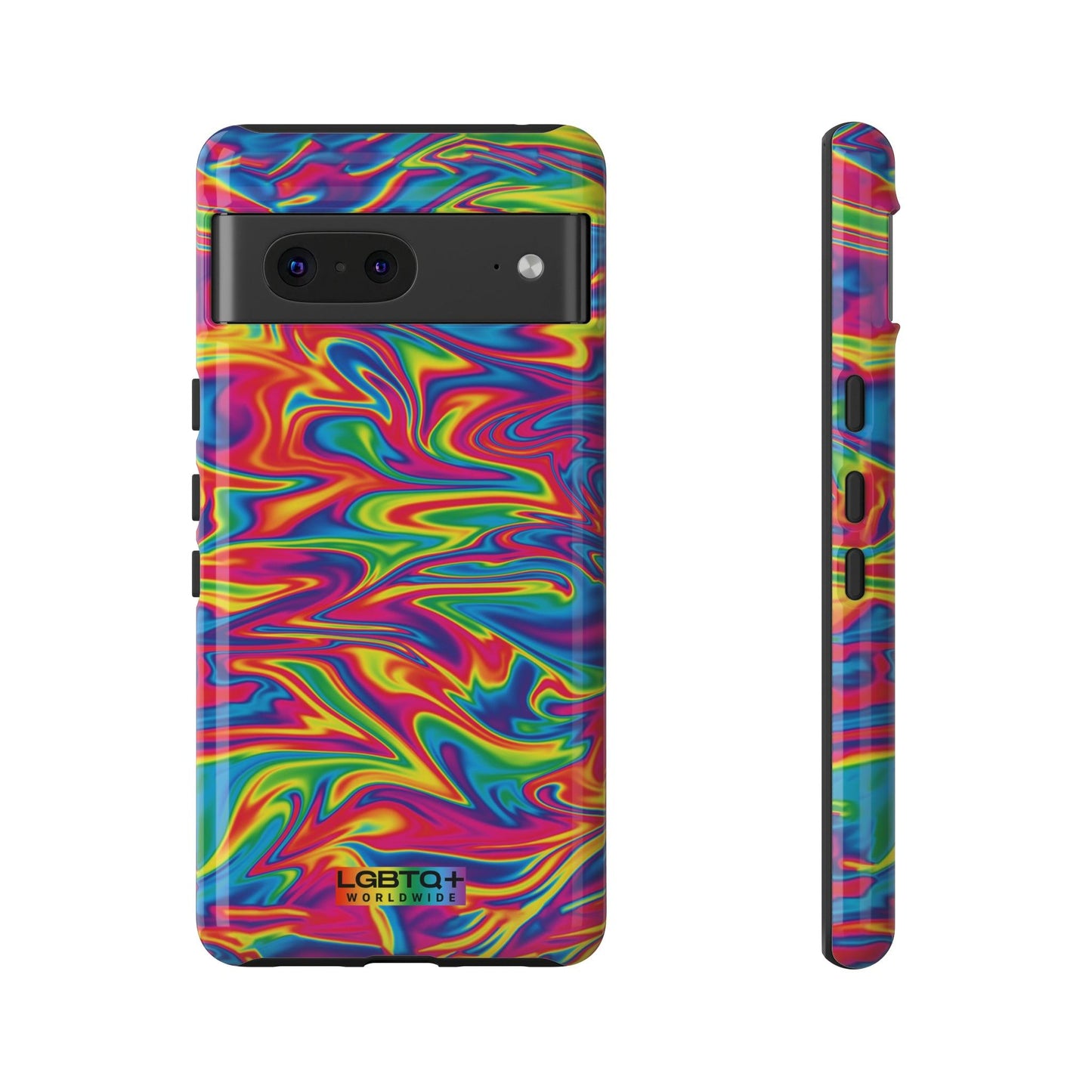 LGBTQWorldwide - ,,ABSTRACT" Doppelgehäuse Handyhülle Accessories, Glossy, iPhone Cases, Matte, Phone accessory, Phone Cases, Samsung Cases, Thermo, Valentine's Day Picks lgbtq Bekleidung Accessoires unisex Zubehör