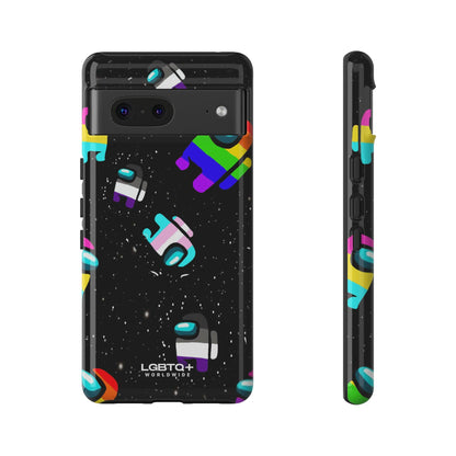 LGBTQWorldwide - ,,IMPOSTER" Doppelgehäuse Handyhülle Accessories, Glossy, iPhone Cases, Matte, Phone accessory, Phone Cases, Samsung Cases, Thermo, Valentine's Day Picks lgbtq Bekleidung Accessoires unisex Zubehör