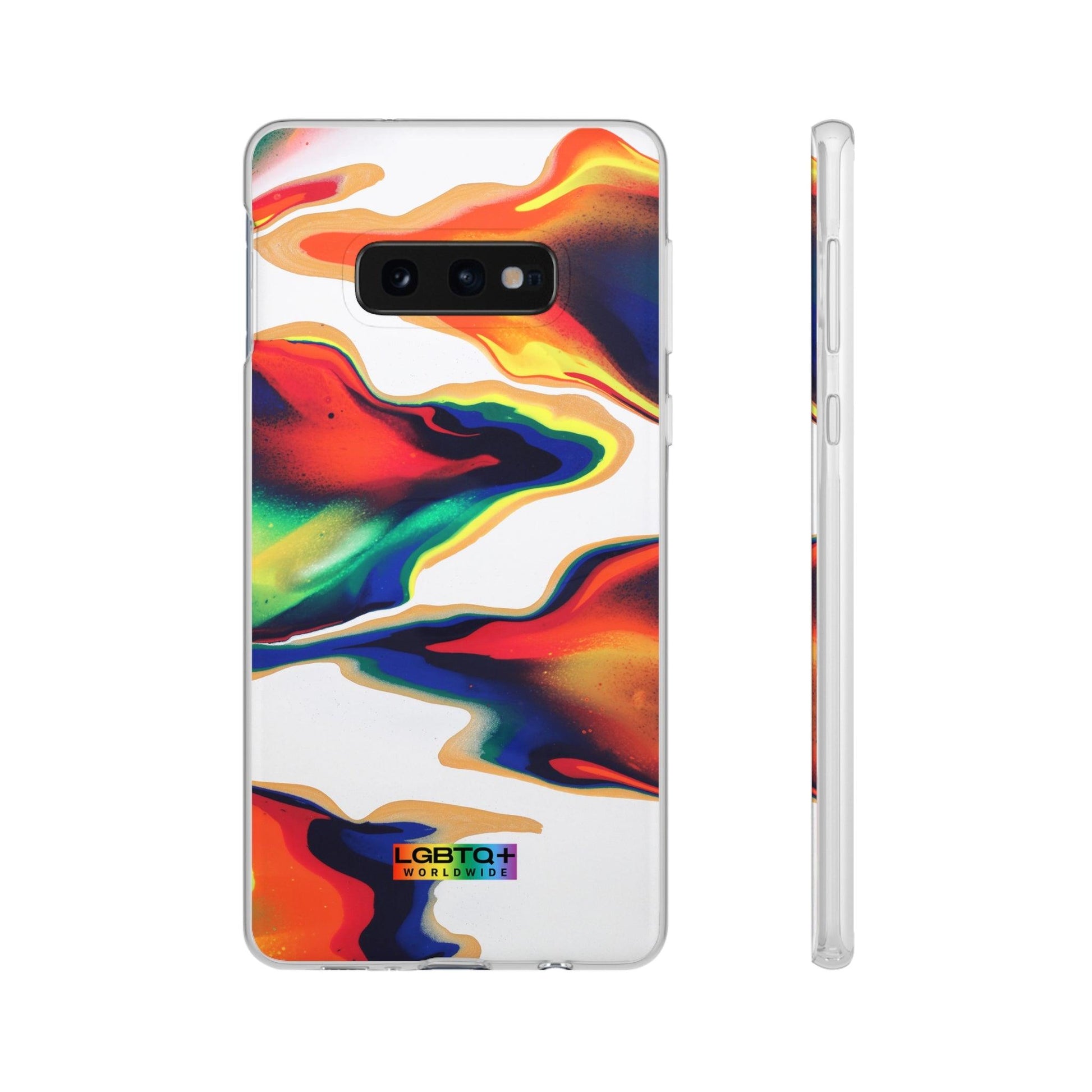 LGBTQWorldwide - ,,WUNDERSCHÖN" Flexible Handyhülle Accessories, Case, iPhone, iPhone Cases, Phone accessory, Phone Cases, Samsung Cases, silikon, Valentine's Day promotion lgbtq Bekleidung Accessoires unisex Zubehör