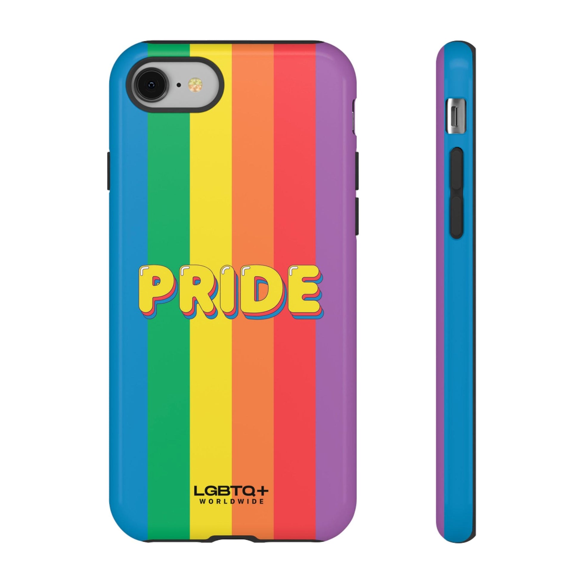 LGBTQWorldwide - ,,PRIDE" Doppelgehäuse Handyhülle Accessories, Glossy, iPhone Cases, Matte, Phone accessory, Phone Cases, Samsung Cases, Thermo, Valentine's Day Picks lgbtq Bekleidung Accessoires unisex Zubehör