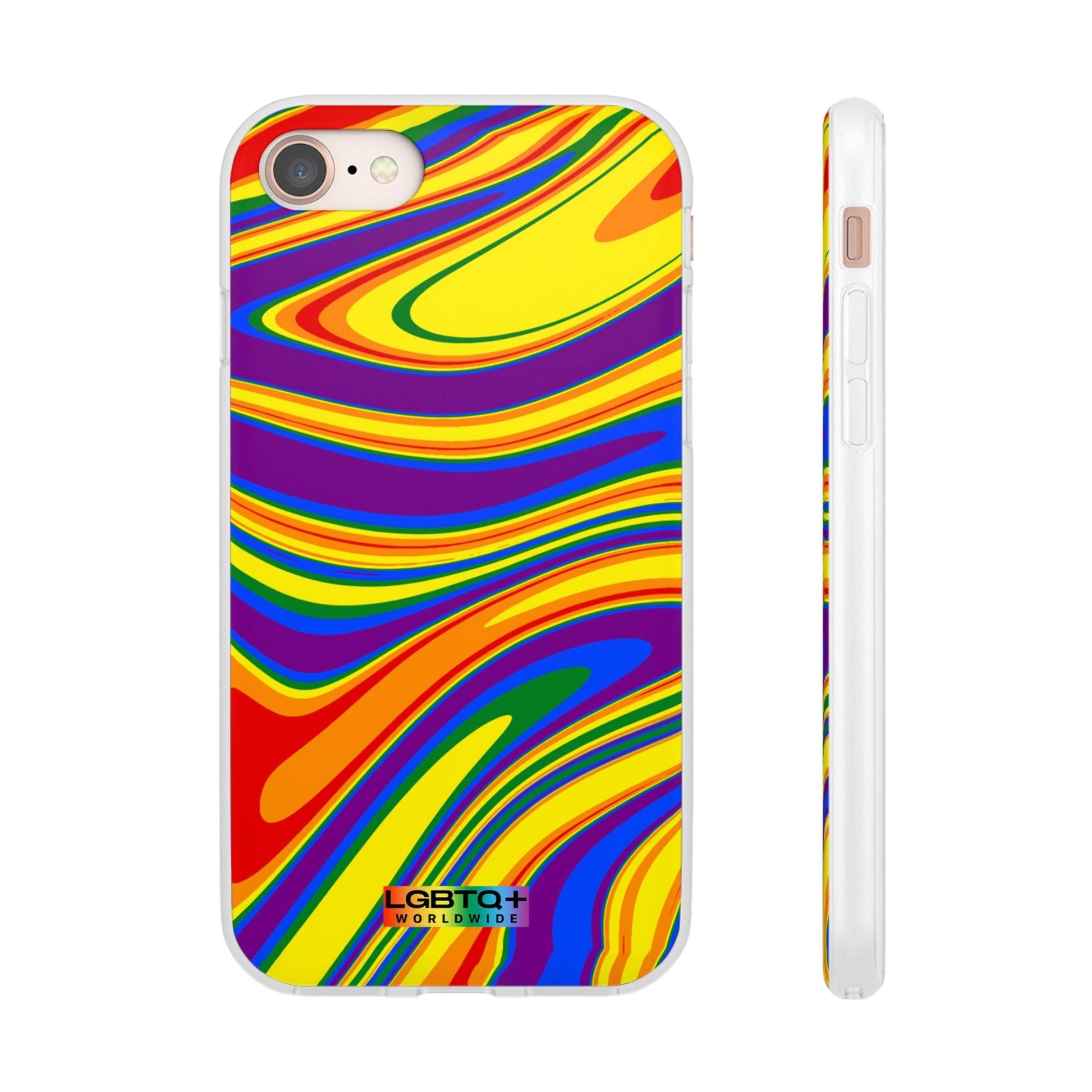 LGBTQWorldwide - ,,FARBEN" Flexible Handyhülle Accessories, Case, iPhone, iPhone Cases, Phone accessory, Phone Cases, Samsung Cases, silikon, Valentine's Day promotion lgbtq Bekleidung Accessoires unisex Zubehör