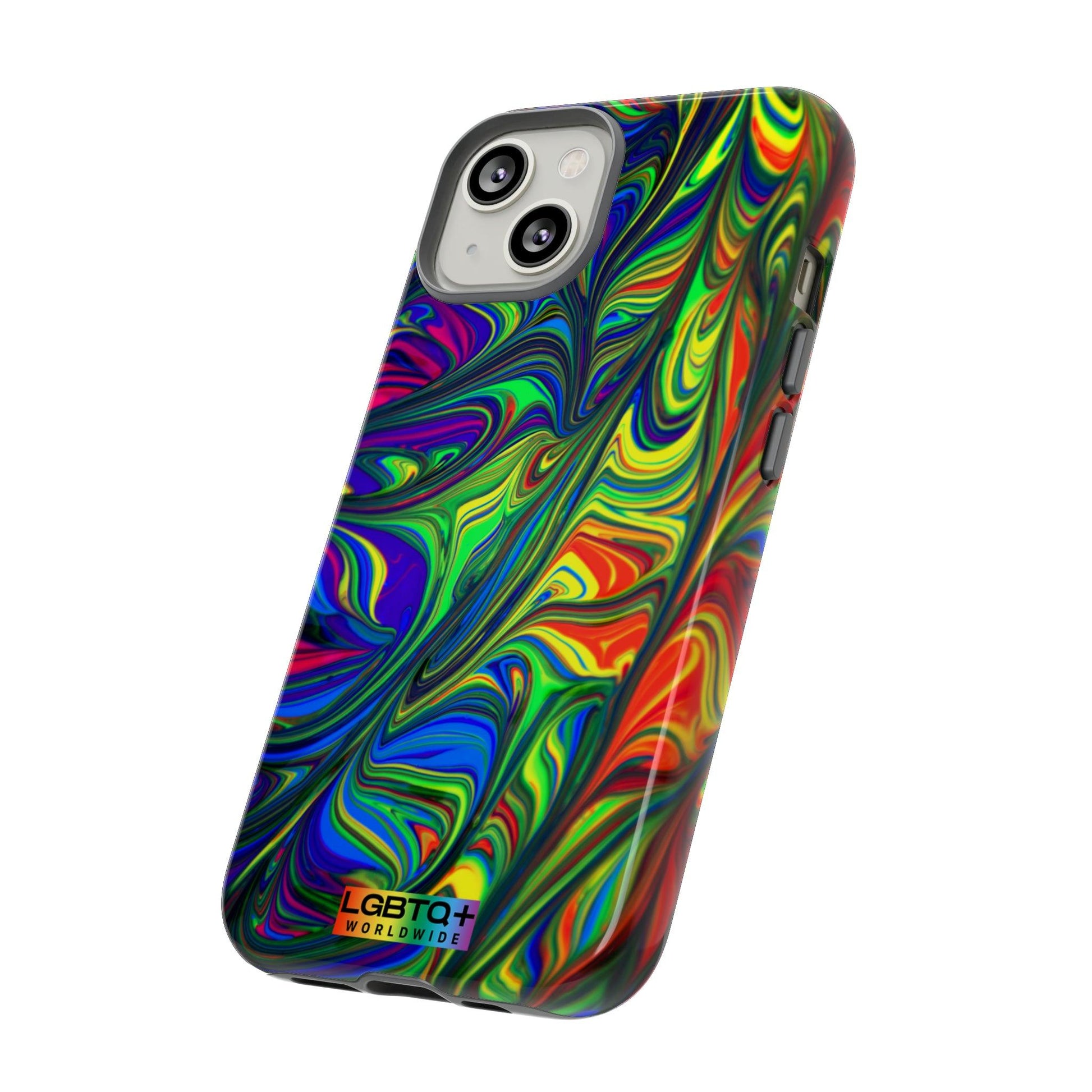 LGBTQWorldwide - ,,ILLUSION" Doppelgehäuse Handyhülle Accessories, Glossy, iPhone Cases, Matte, Phone accessory, Phone Cases, Samsung Cases, Thermo, Valentine's Day Picks lgbtq Bekleidung Accessoires unisex Zubehör