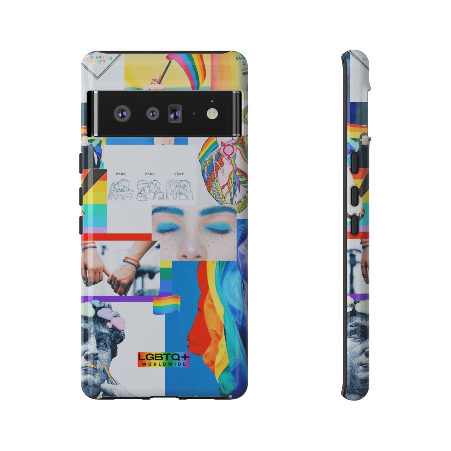 LGBTQWorldwide - ,,LEBEN"Doppelgehäuse Handyhülle Accessories, Glossy, iPhone Cases, Matte, Phone accessory, Phone Cases, Samsung Cases, Thermo, Valentine's Day Picks lgbtq Bekleidung Accessoires unisex Zubehör