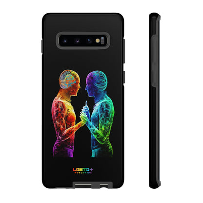 LGBTQWorldwide - ,,ZUSAMMEN" Doppelgehäuse Handyhülle Accessories, Glossy, iPhone Cases, Matte, Phone accessory, Phone Cases, Samsung Cases, tough, Valentine's Day Picks lgbtq Bekleidung Accessoires unisex Zubehör