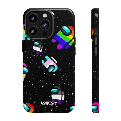 LGBTQWorldwide - ,,IMPOSTER" Doppelgehäuse Handyhülle Accessories, Glossy, iPhone Cases, Matte, Phone accessory, Phone Cases, Samsung Cases, Thermo, Valentine's Day Picks lgbtq Bekleidung Accessoires unisex Zubehör