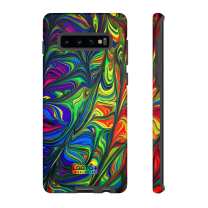 LGBTQWorldwide - ,,ILLUSION" Doppelgehäuse Handyhülle Accessories, Glossy, iPhone Cases, Matte, Phone accessory, Phone Cases, Samsung Cases, Thermo, Valentine's Day Picks lgbtq Bekleidung Accessoires unisex Zubehör