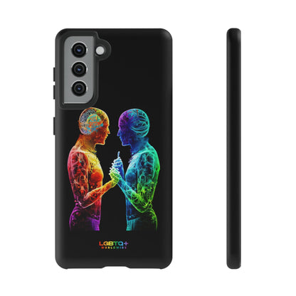 LGBTQWorldwide - ,,ZUSAMMEN" Doppelgehäuse Handyhülle Accessories, Glossy, iPhone Cases, Matte, Phone accessory, Phone Cases, Samsung Cases, tough, Valentine's Day Picks lgbtq Bekleidung Accessoires unisex Zubehör