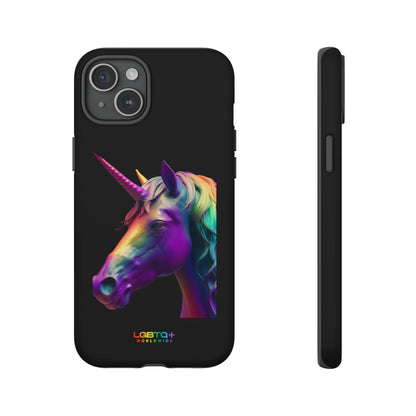 LGBTQWorldwide - ,,REGENBOGEN EINHORN" Doppelgehäuse Handyhülle Accessories, Glossy, iPhone Cases, Matte, Phone accessory, Phone Cases, Samsung Cases, tough, Valentine's Day Picks lgbtq Bekleidung Accessoires unisex Zubehör