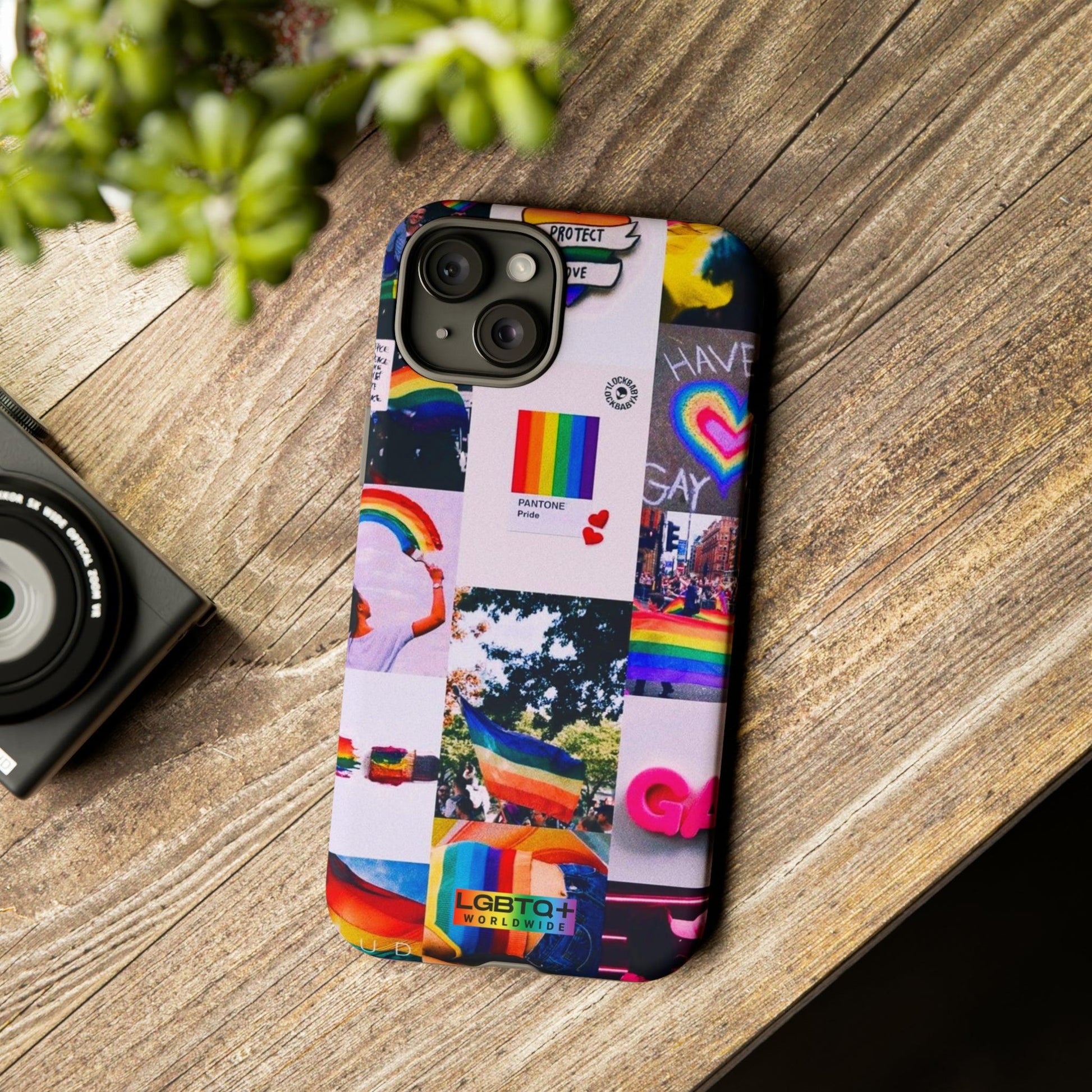 LGBTQWorldwide - ,,REGENBOGEN" Doppelgehäuse Handyhülle Accessories, Glossy, iPhone Cases, Matte, Phone accessory, Phone Cases, Samsung Cases, Thermo, Valentine's Day Picks lgbtq Bekleidung Accessoires unisex Zubehör