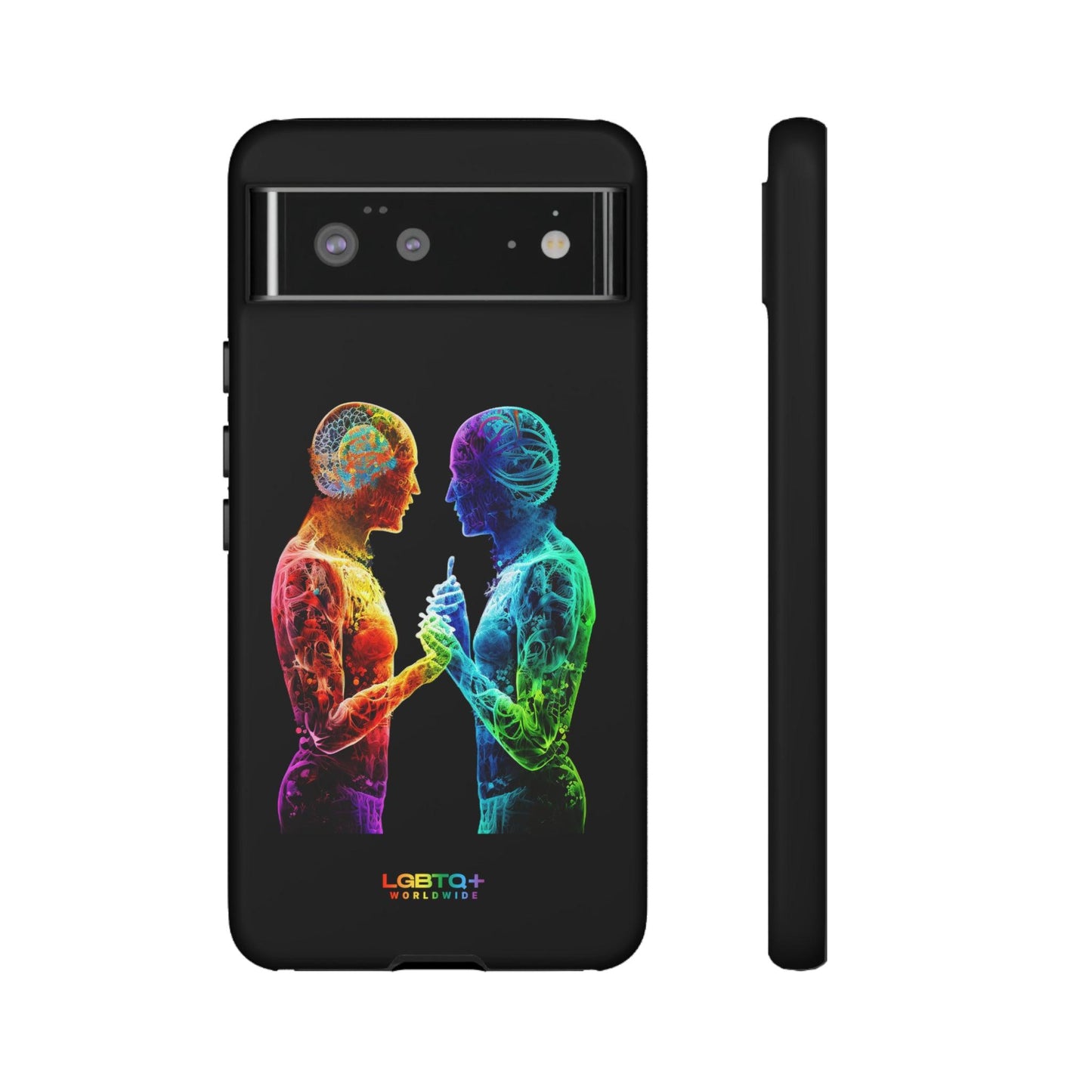 LGBTQWorldwide - ,,ZUSAMMEN" Doppelgehäuse Handyhülle Accessories, Glossy, iPhone Cases, Matte, Phone accessory, Phone Cases, Samsung Cases, tough, Valentine's Day Picks lgbtq Bekleidung Accessoires unisex Zubehör